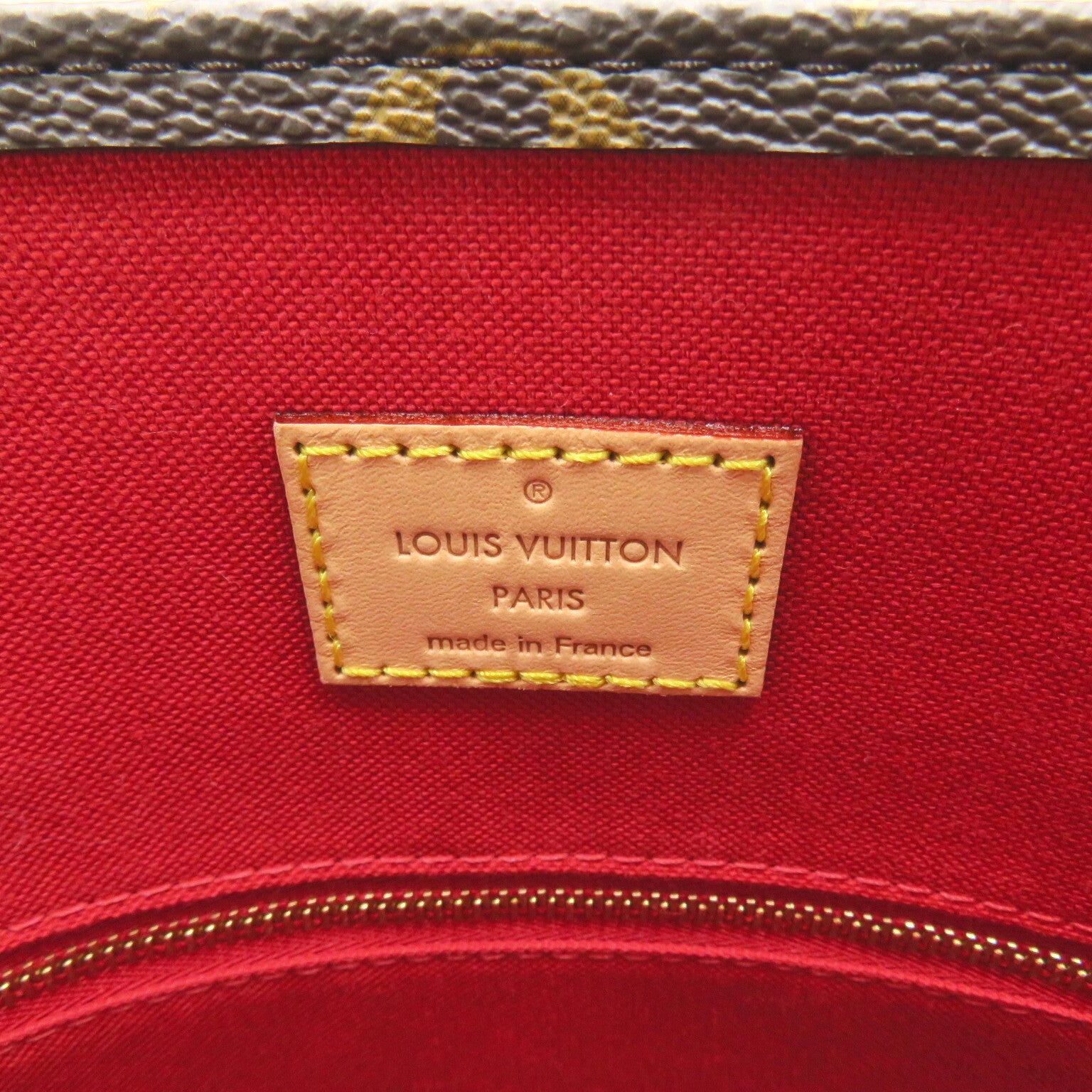 サックプラPM ショルダーバッグ PVCコーティングキャンバス モノグラム ブラウン ルイヴィトン バッグ LOUIS VUITTON