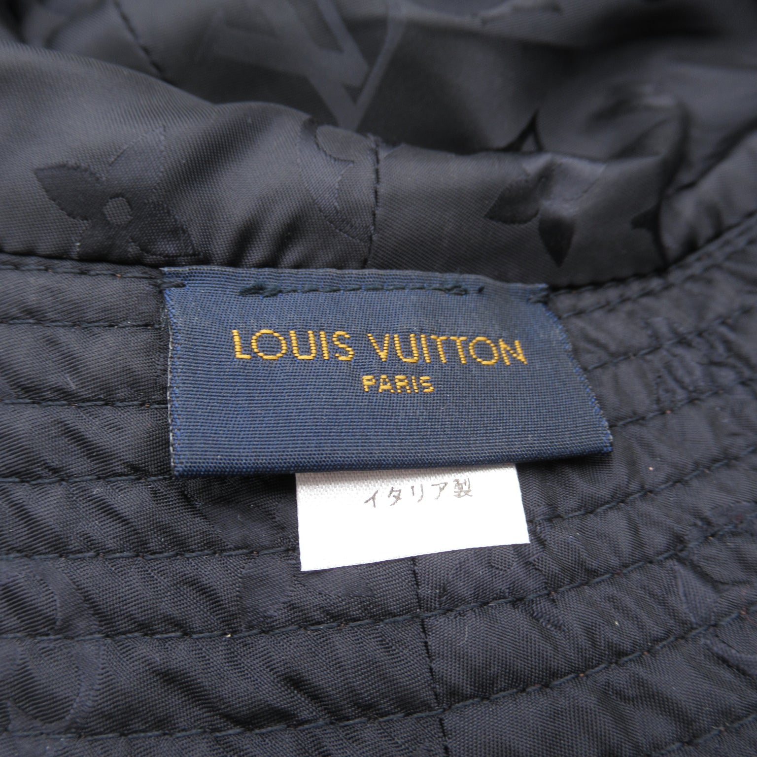 ハット ハット ナイロン ブラウン ルイヴィトン 財布・小物 LOUIS VUITTON