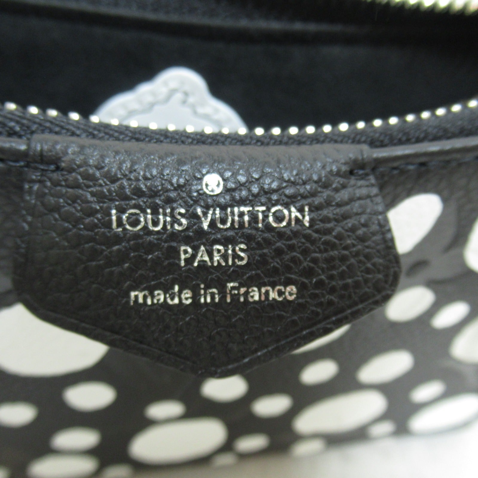 ×YK イージーポーチオンストラップ ショルダーバッグ レザー モノグラム・アンプラント ブラック ノワール ルイヴィトン バッグ LOUIS VUITTON