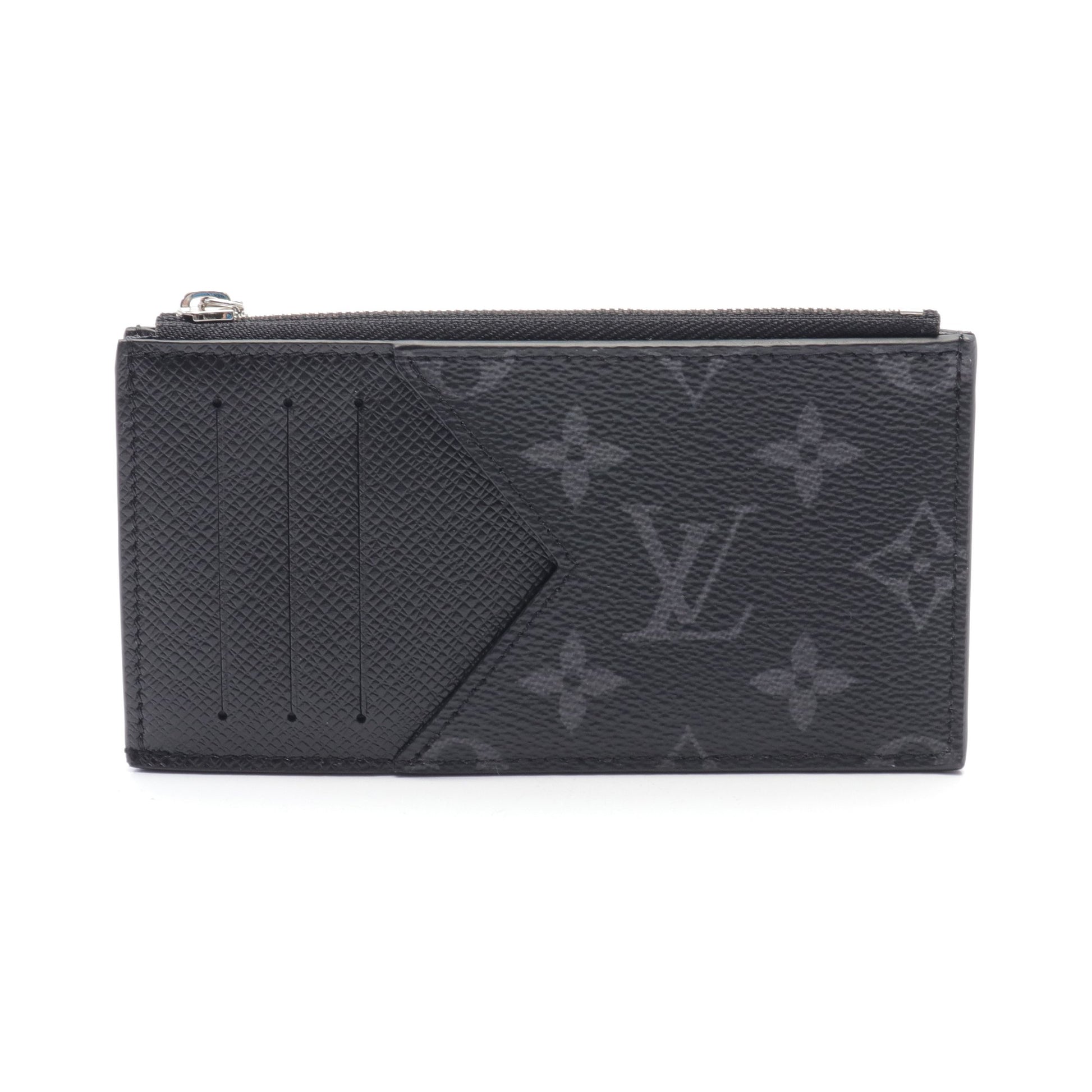 コイン カードホルダー タイガラマ ノワール コインケース PVC レザー ブラック ルイヴィトン 財布・小物 LOUIS VUITTON