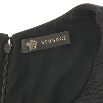 ワンピース ワンピース その他 ブラック ヴェルサーチ ワンピース Versace