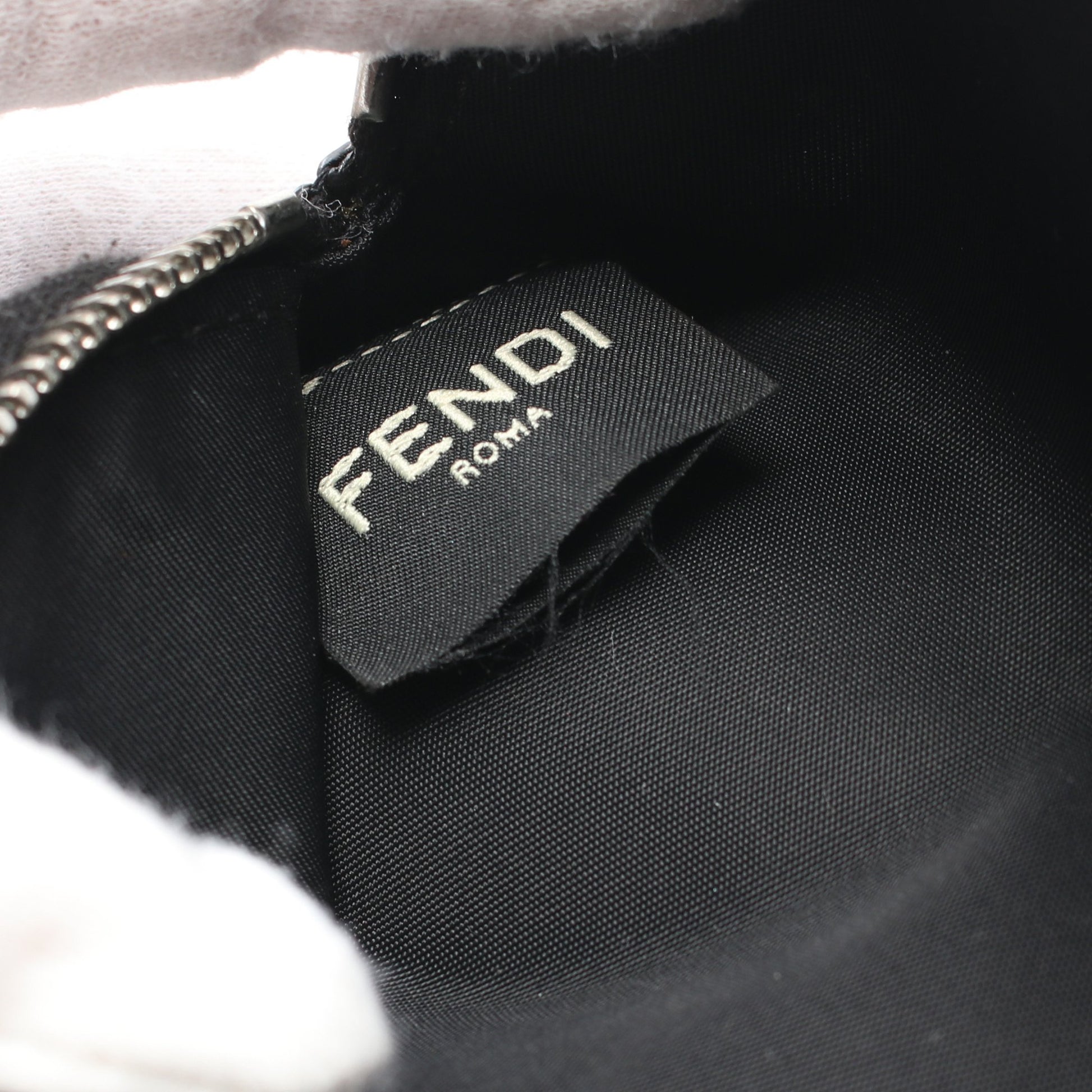 ペンケース PVC レザー グレー ブラック フェンディ 財布・小物 FENDI