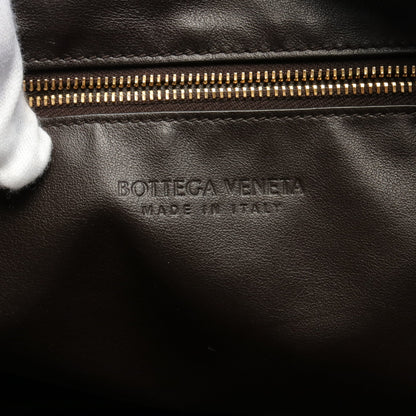 ザ ジョディ スモール イントレチャート ショルダーバッグ レザー ダークブラウン ボッテガヴェネタ バッグ BOTTEGA VENETA