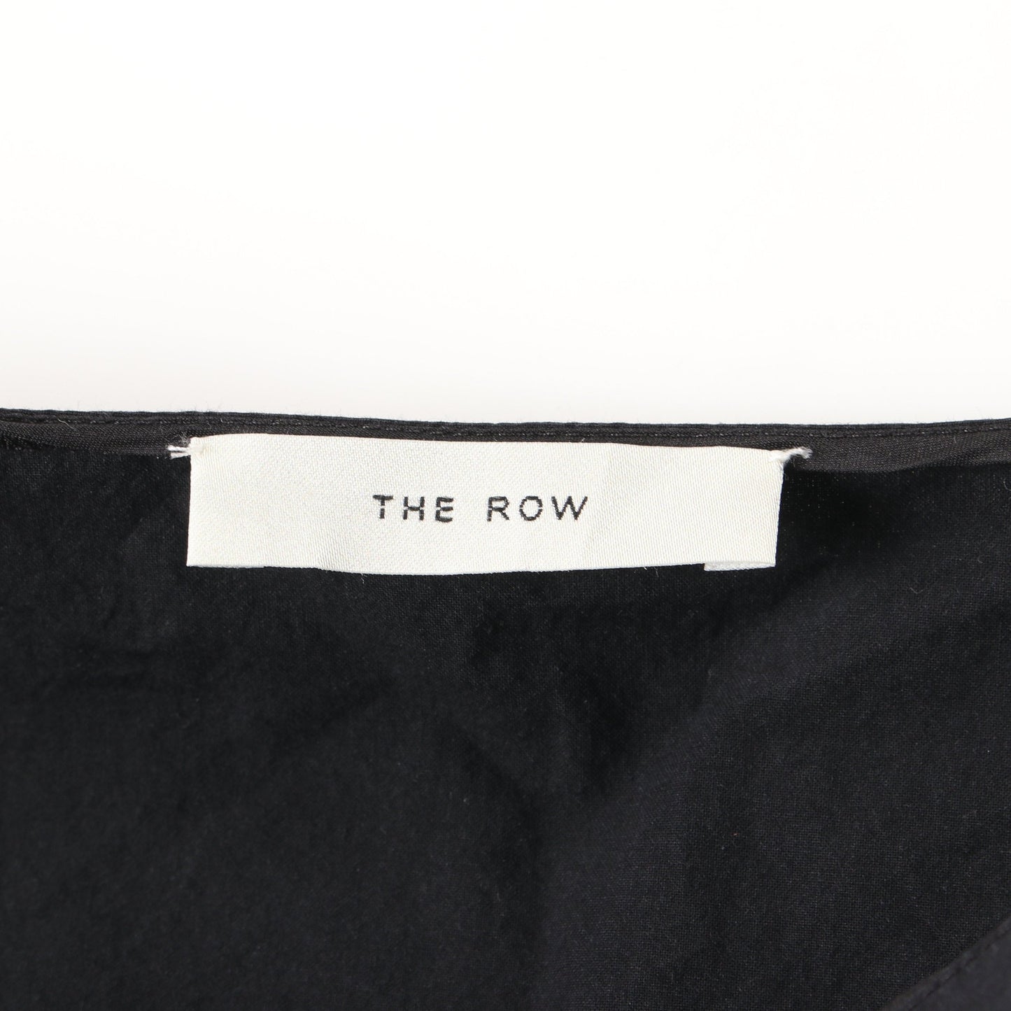 ISORA ワンピース コットン ブラック ザロウ ワンピース THE ROW