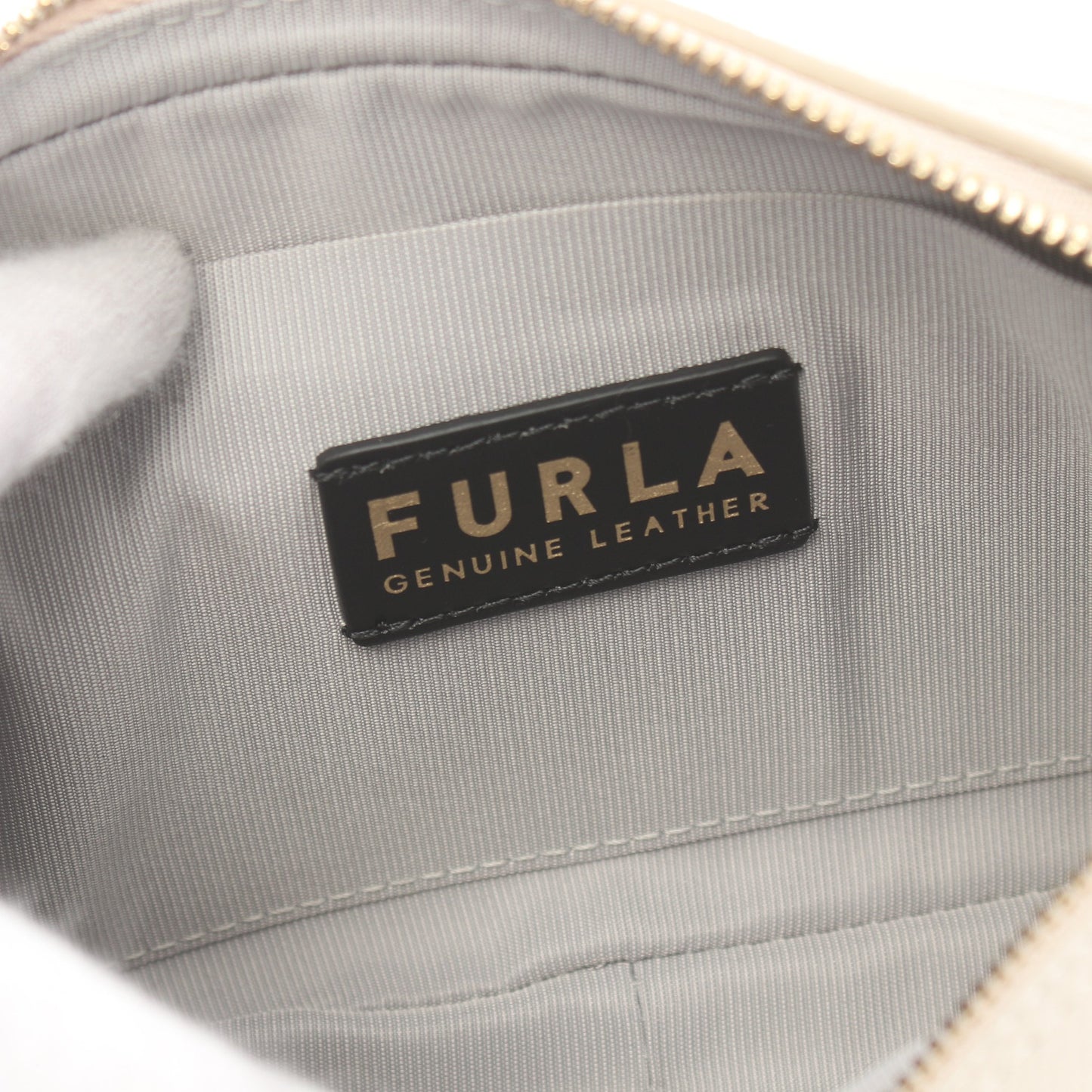 LILLI XL リリー ショルダーバッグ レザー ライトベージュ フルラ バッグ FURLA