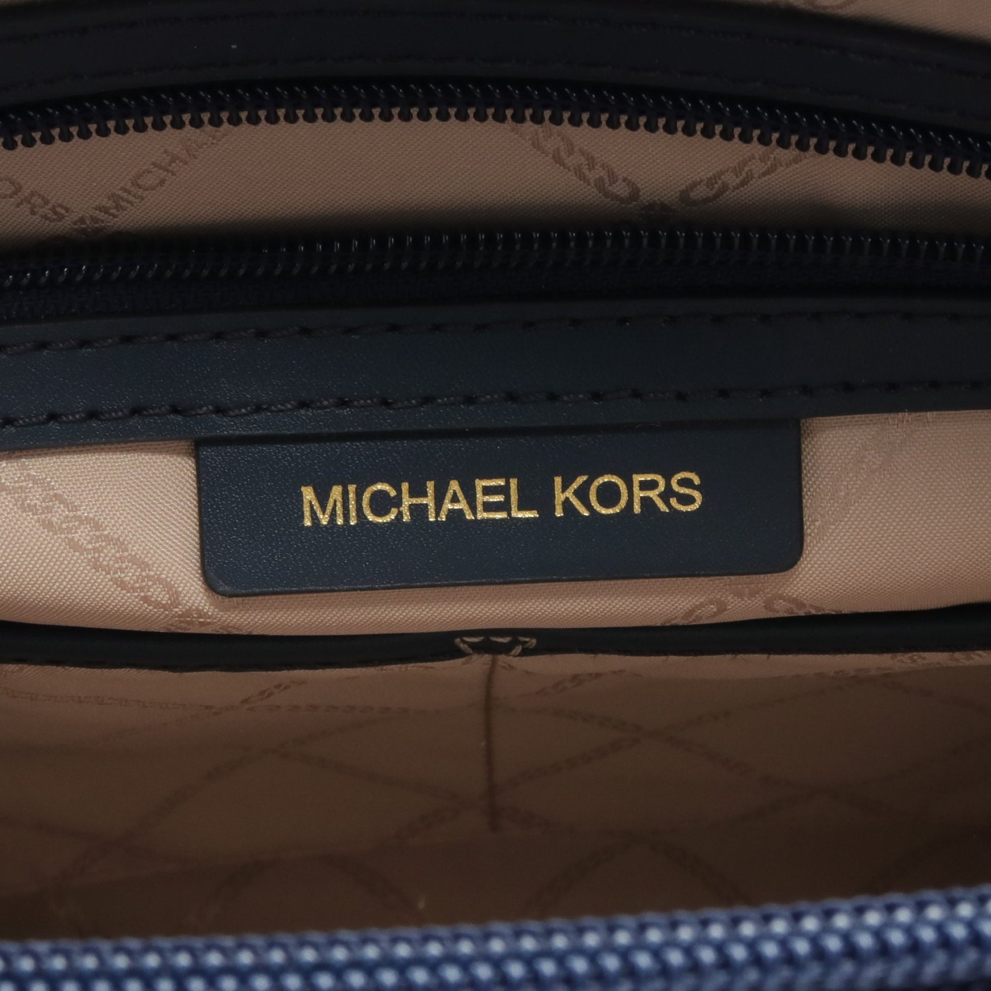 VOYAGER ヴォイジャー ショルダーバッグ トートバッグ レザー ネイビー マイケルコース バッグ MICHAEL KORS