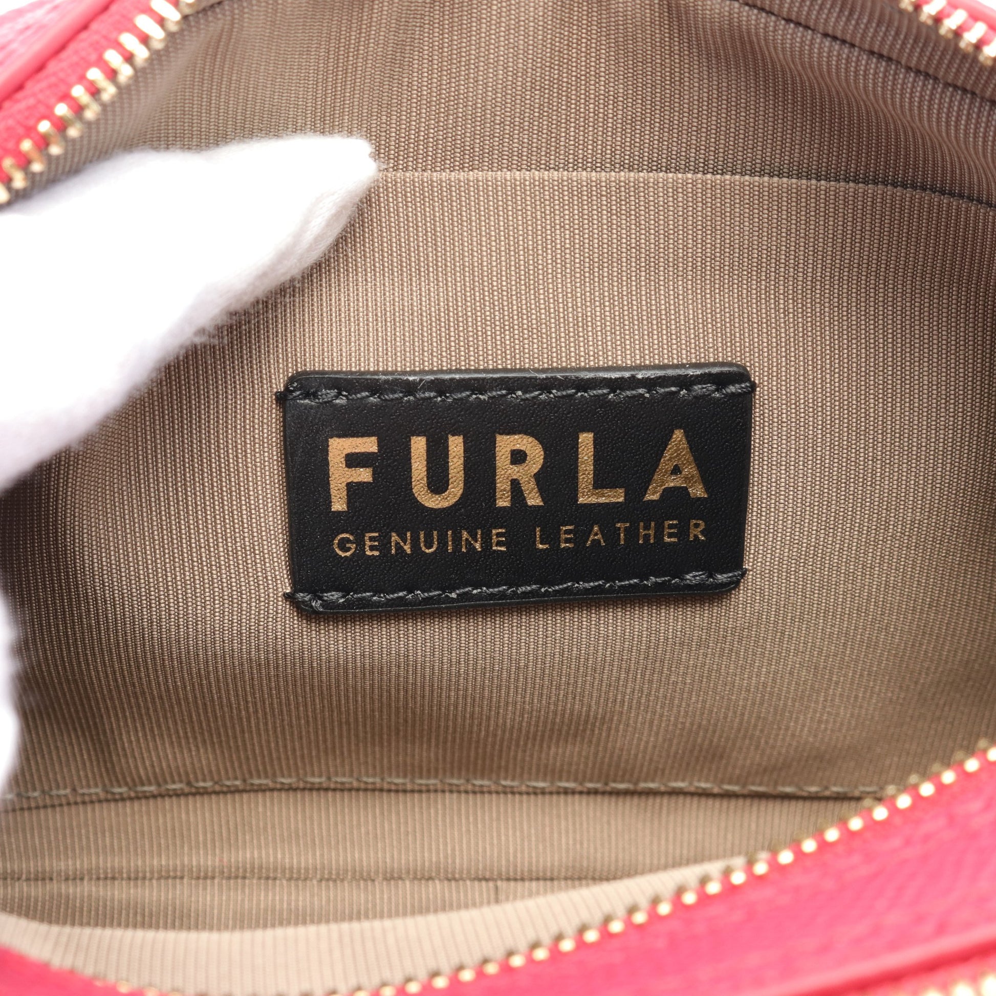 LILLI XL リリー ショルダーバッグ レザー ピンクパープル フルラ バッグ FURLA