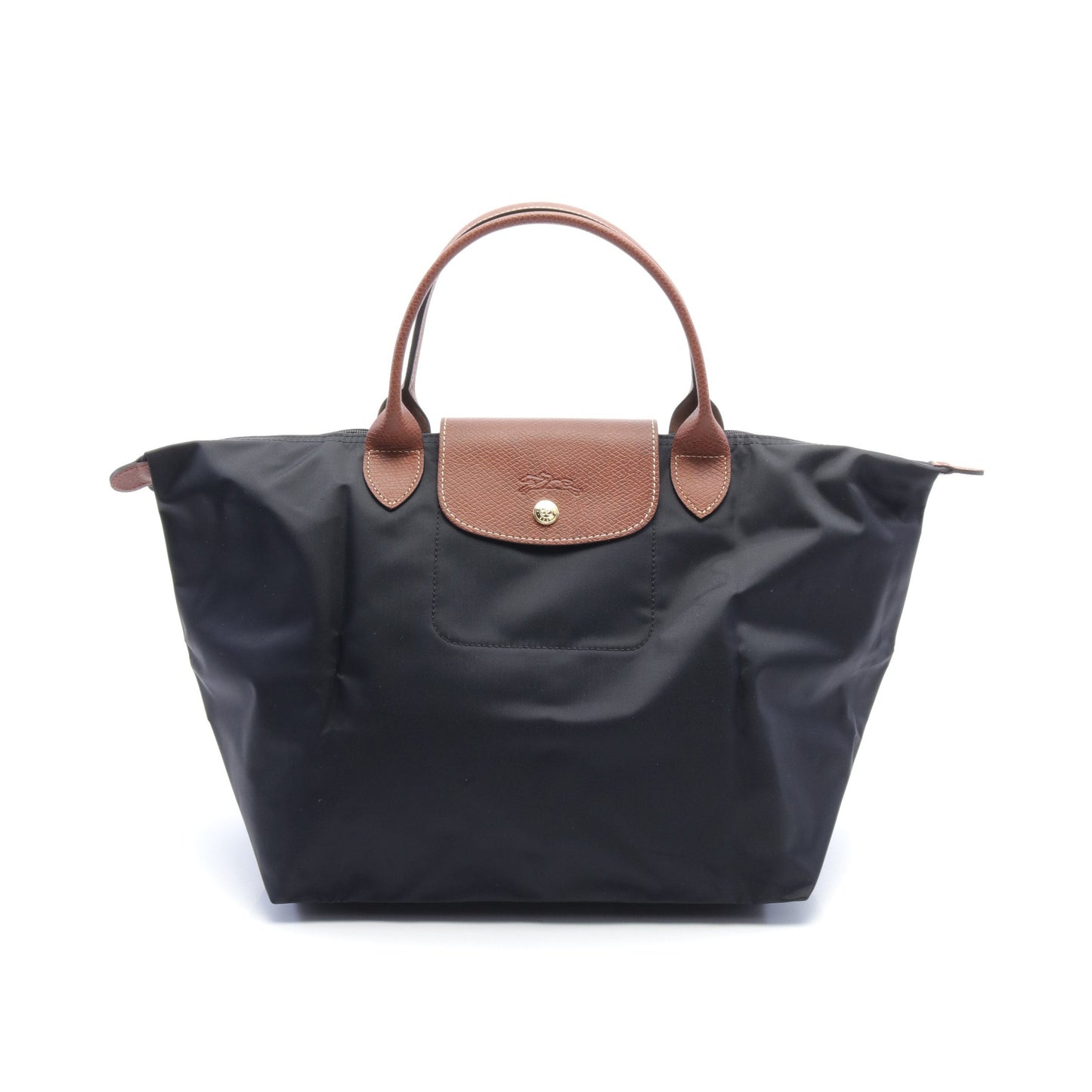 ル プリアージュ オリジナル M ハンドバッグ トートバッグ ナイロン レザー ブラック ブラウン ロンシャン バッグ LONGCHAMP