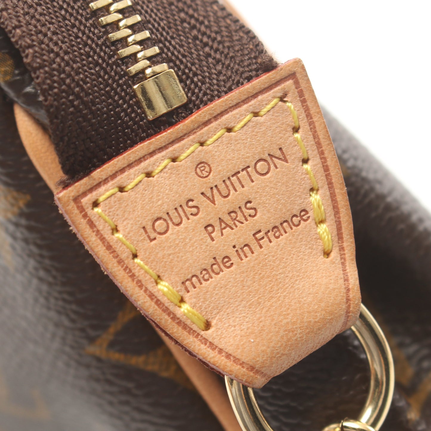 エヴァ モノグラム チェーンショルダーバッグ PVC レザー ブラウン 2WAY ルイヴィトン バッグ LOUIS VUITTON