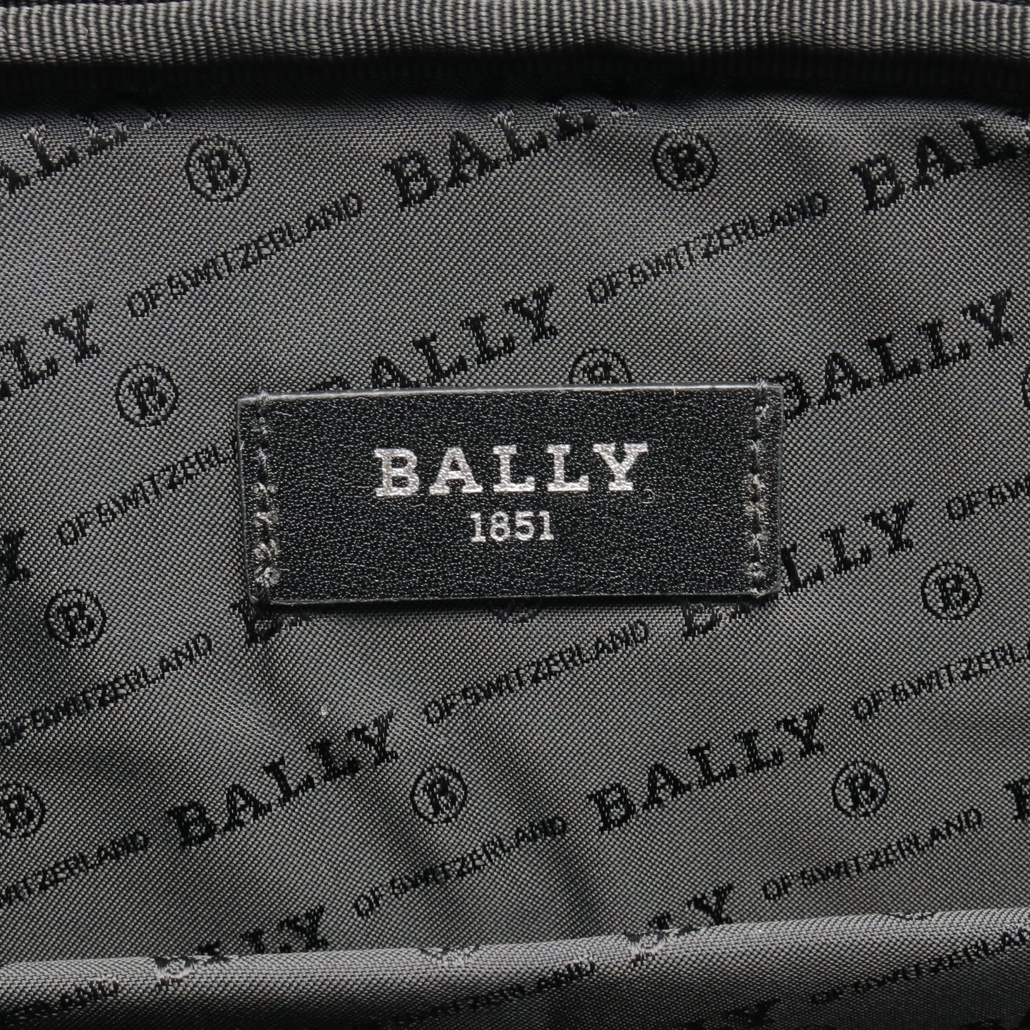 EXPLORE ビジネスバッグ ナイロン レザー ネイビー ブラック 2WAY バリー バッグ BALLY