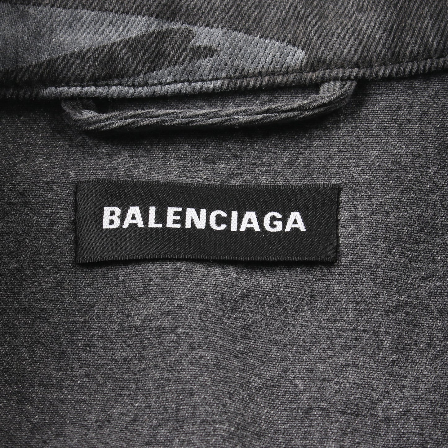 デニムジャケット コットン グレー バレンシアガ アウター BALENCIAGA