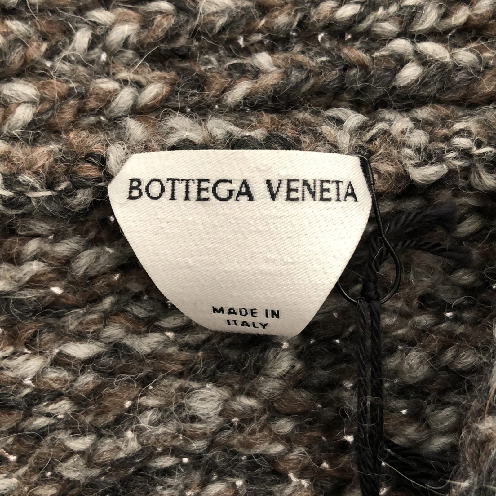 カーディガン ウール グレー ボッテガヴェネタ トップス BOTTEGA VENETA