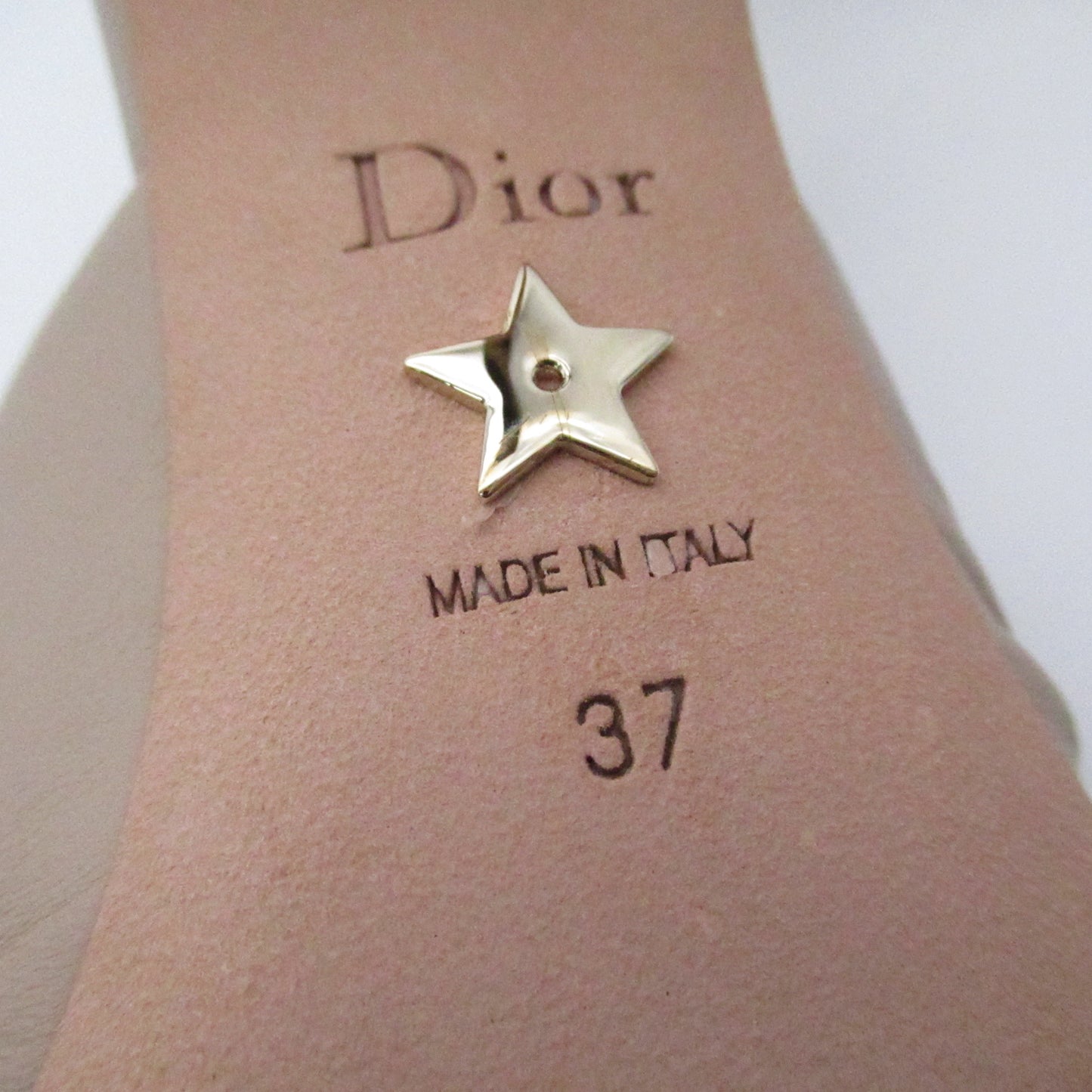 デイスリングバックパンプス パンプス レザー ベージュ ディオール シューズ DIOR