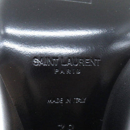 アンクル ブーツ ブーツ レザー ブラック ネロ サンローラン シューズ Saint Laurent