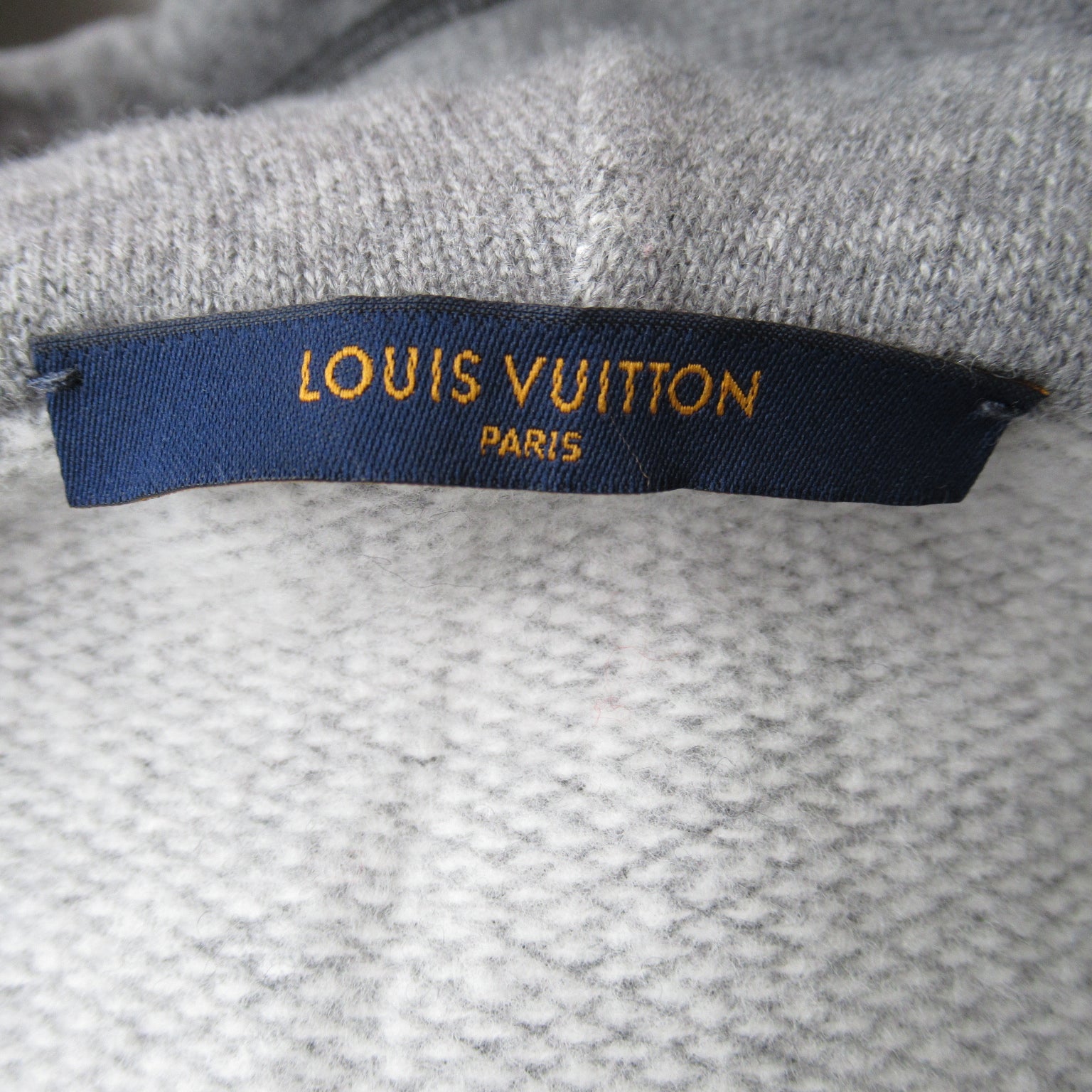 パーカーニット ニット カシミヤ ウール グレー ルイヴィトン トップス LOUIS VUITTON