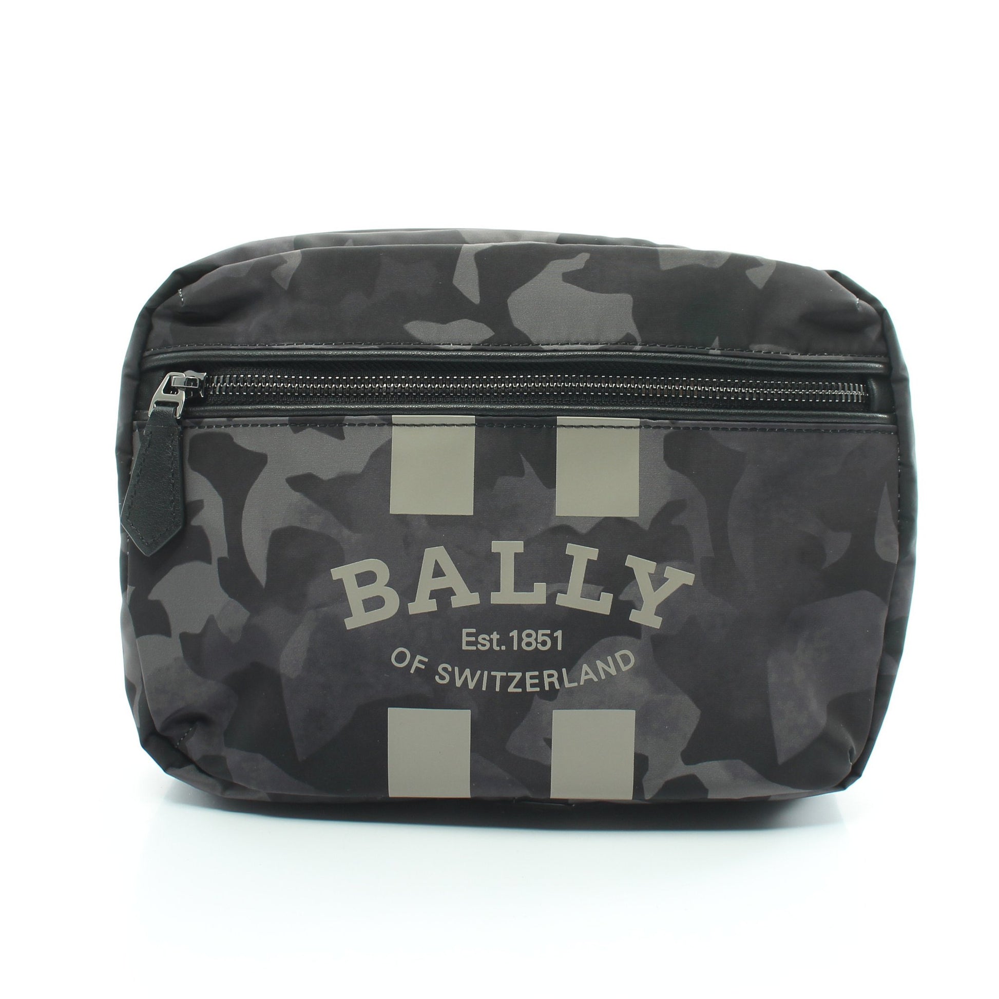 FALLIE CAM ハンドバッグ トートバッグ カモフラージュ ナイロン グレーグリーン バリー バッグ BALLY