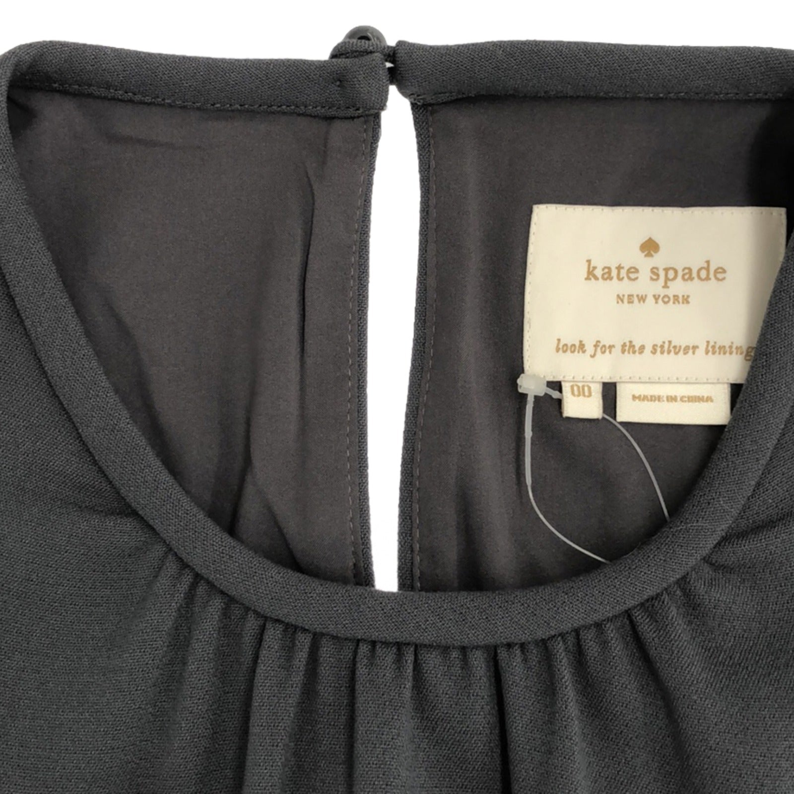 ワンピース ワンピース グレー ケイトスペード ワンピース kate spade