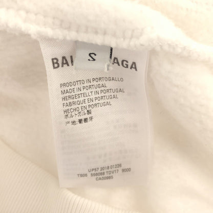 パーカー パーカー コットン ホワイト バレンシアガ アウター BALENCIAGA