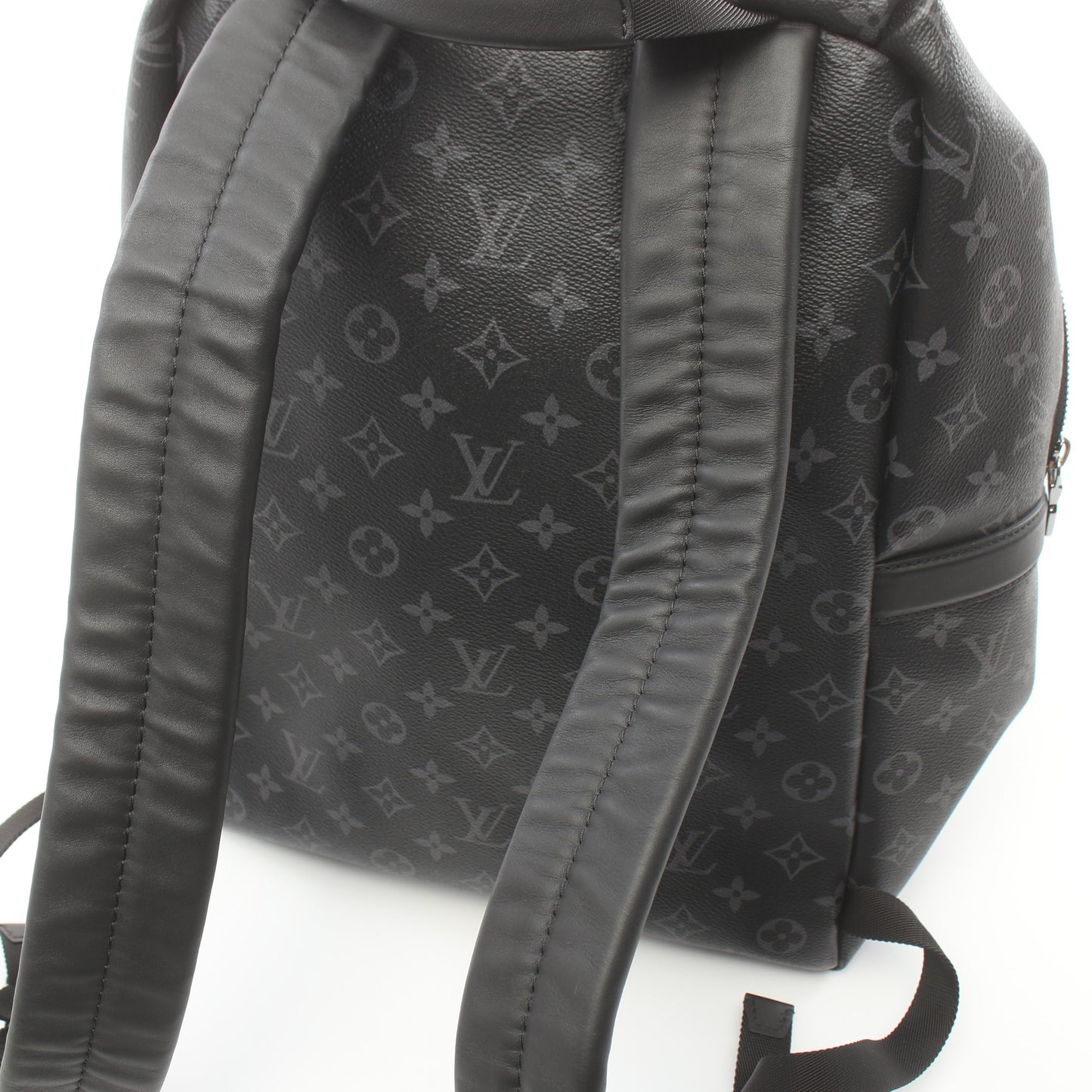 アポロ モノグラムエクリプス バックパック リュックサック PVC レザー ブラック ルイヴィトン バッグ LOUIS VUITTON