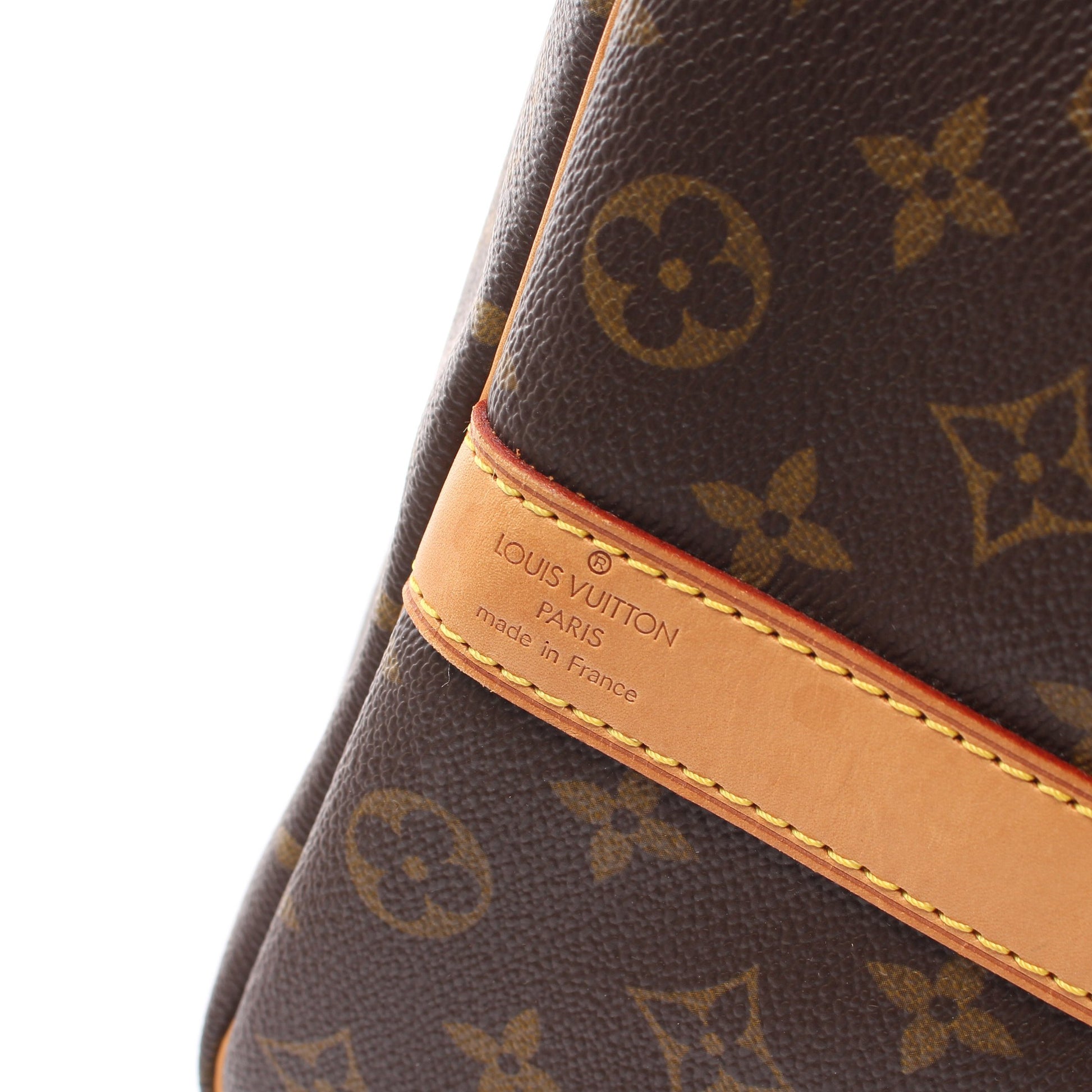 キーポル バンドリエール50 モノグラム ボストンバッグ PVC レザー ブラウン 2WAY ルイヴィトン バッグ LOUIS VUITTON
