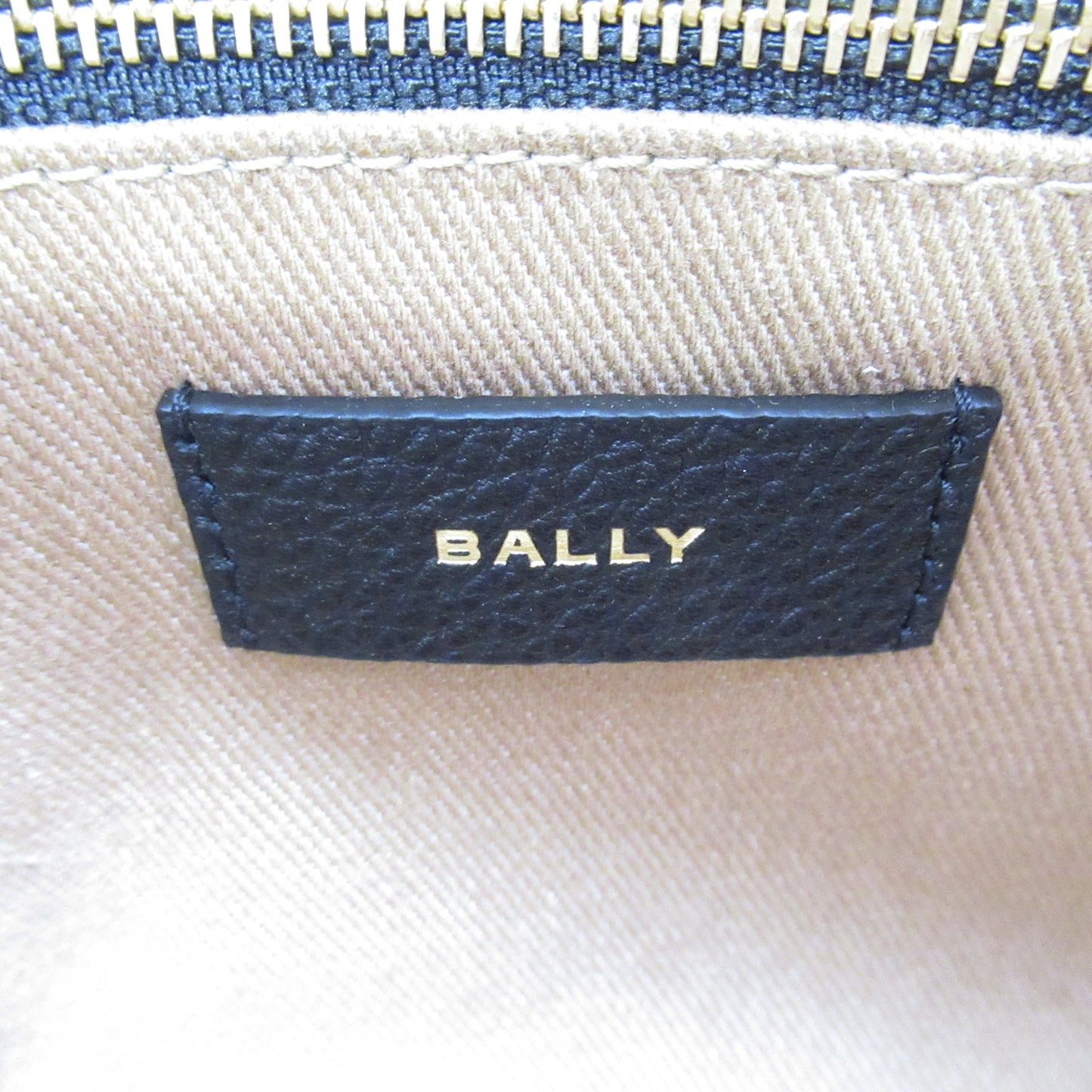 ショルダーバッグ BAR DANIEL ショルダーバッグ ファブリック レザー ブラウン ブラック バリー バッグ BALLY