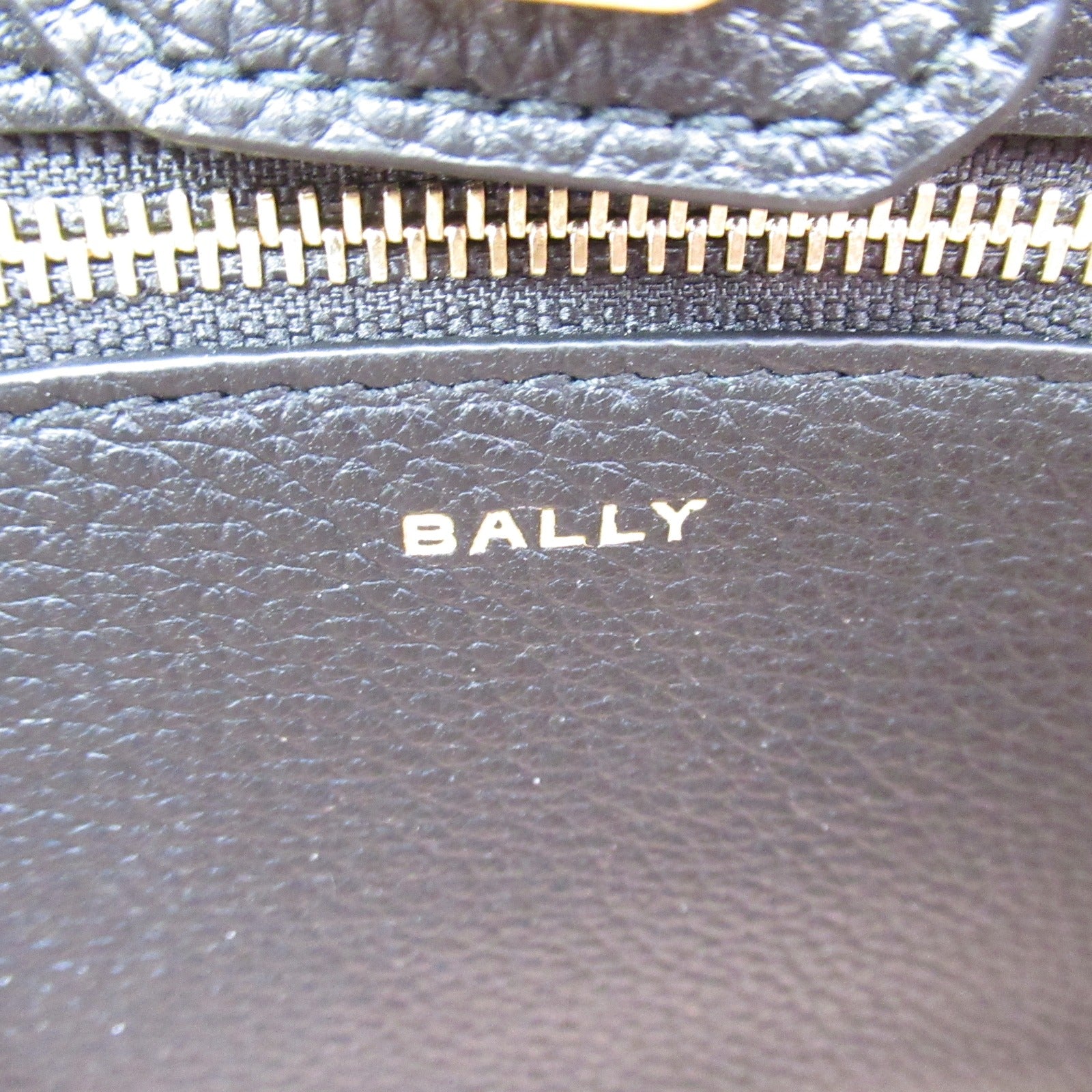 2wayショルダーバッグ BAR KEEP ON XS ショルダーバッグ ファブリック レザー ブラウン ブラック バリー バッグ BALLY