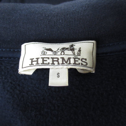 パーカー パーカー コットン ネイビー エルメス アウター HERMES