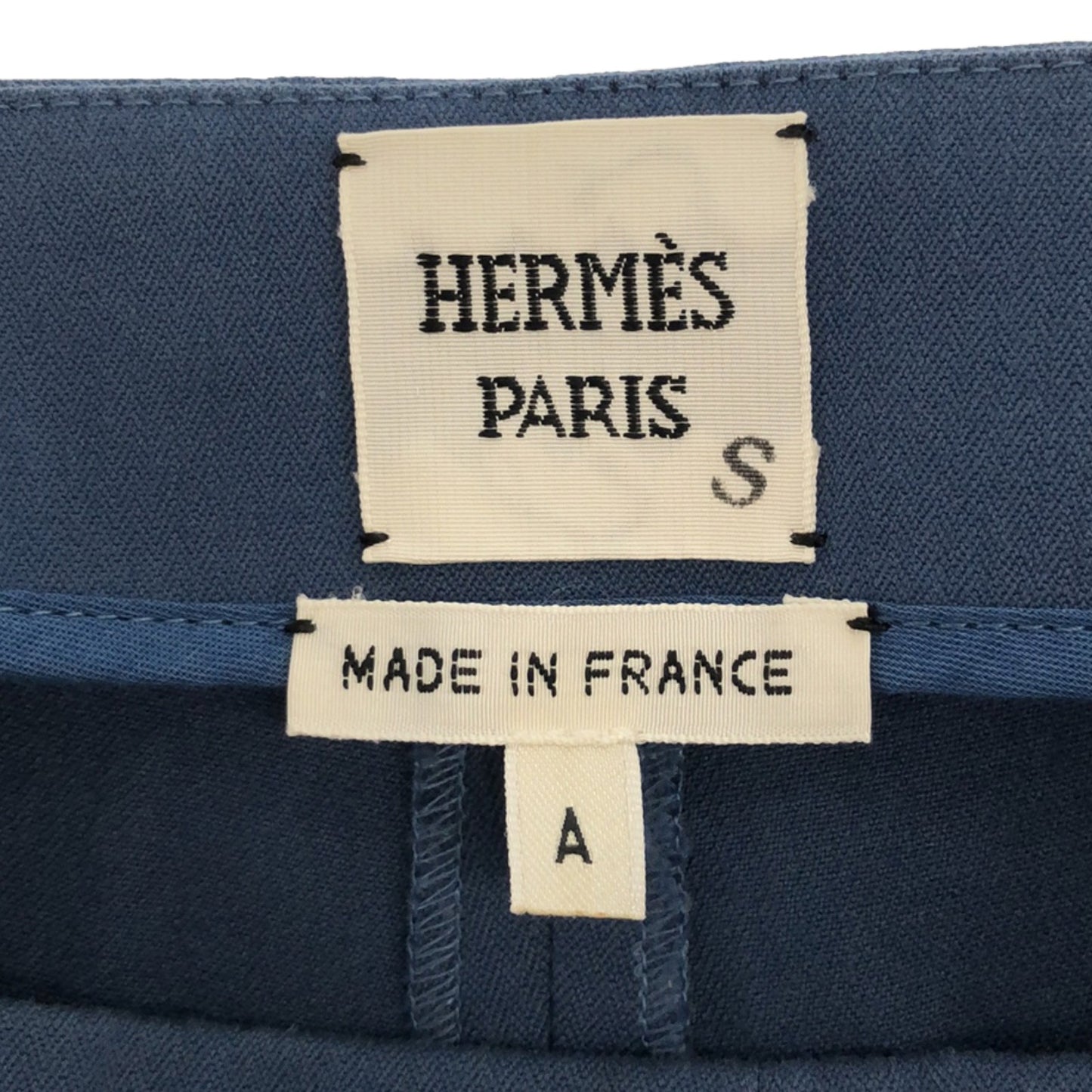 パンツ パンツ コットン ブルー エルメス ボトムス HERMES