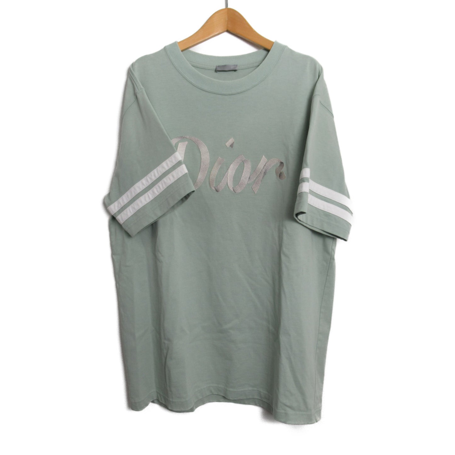 Tシャツ Tシャツ コットン グリーン ディオール トップス DIOR