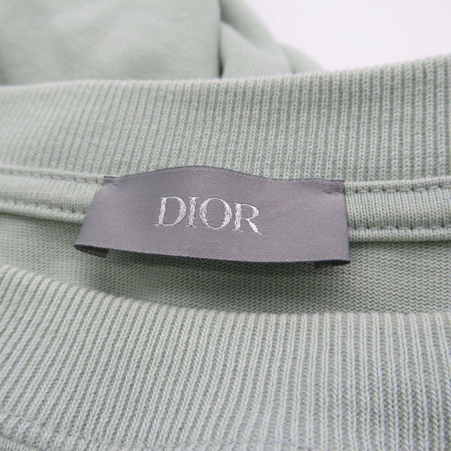 Tシャツ Tシャツ コットン グリーン ディオール トップス DIOR