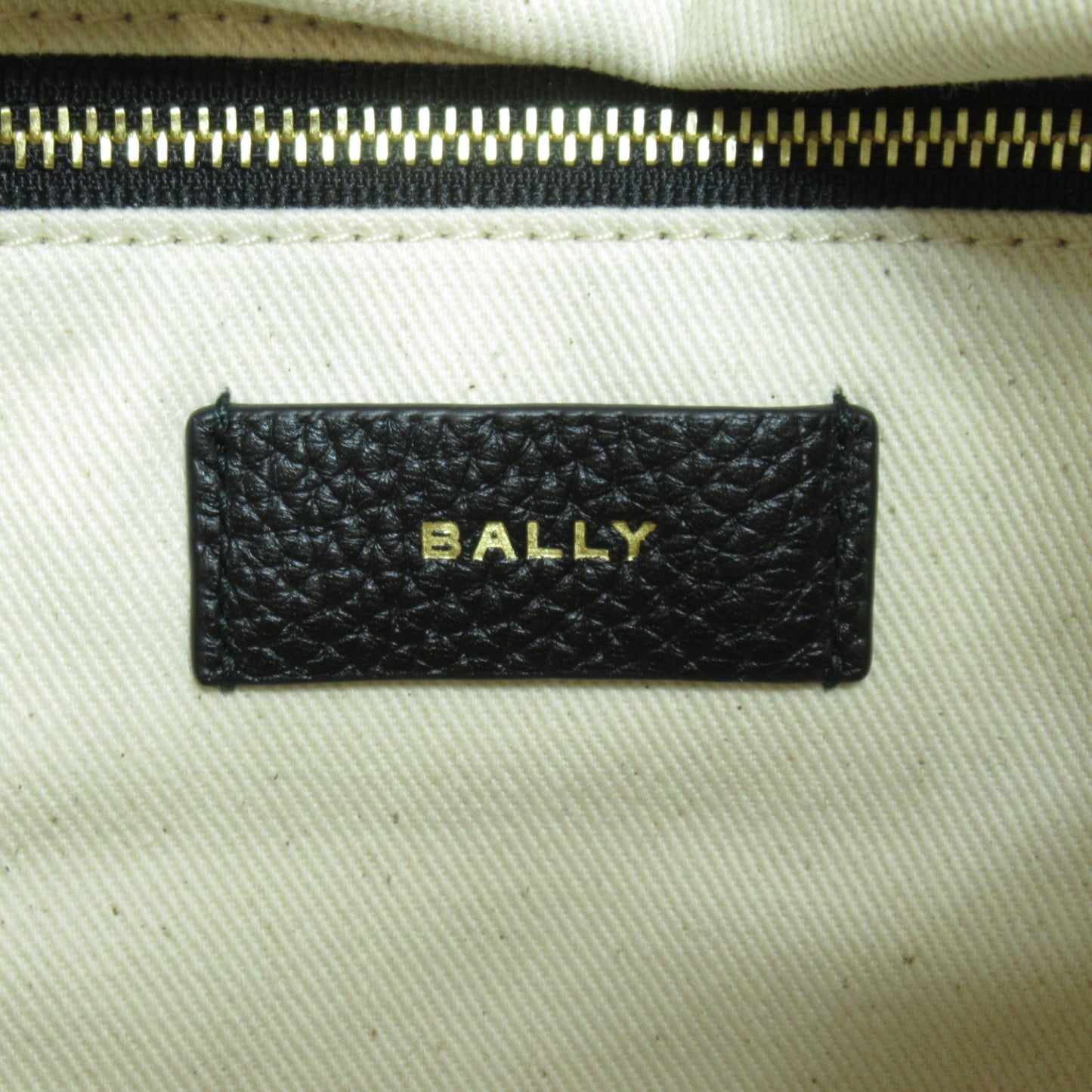 2wayショルダーバッグ BAR 8 HOURS ショルダーバッグ ファブリック レザー アイボリー ブラック バリー バッグ BALLY