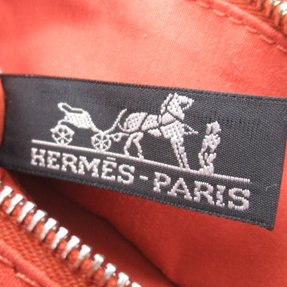 アカプルコPM トートバッグ ハンドバッグ トートバッグ レザー ナイロン オレンジ オレンジ シルバー金具 エルメス バッグ HERMES