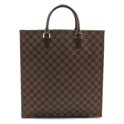 サック プラ ハンドバッグ トートバッグ PVCコーティングキャンバス ダミエ ブラウン エベヌ ルイヴィトン バッグ LOUIS VUITTON