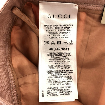 スカート スカート レーヨン ピンク グッチ ボトムス GUCCI