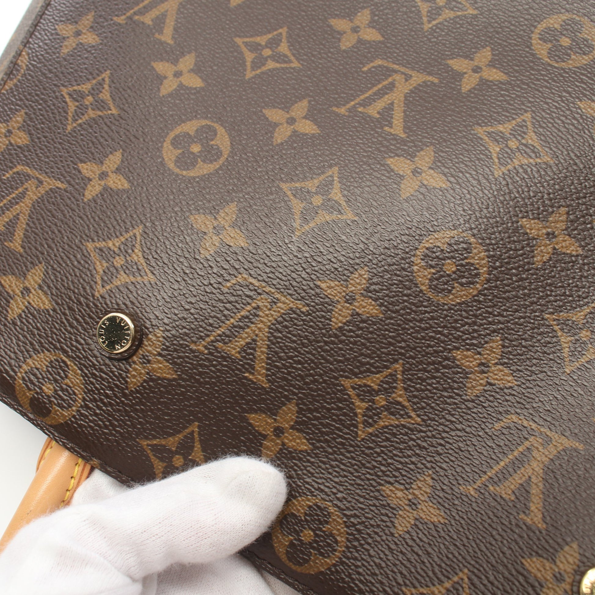 モンテーニュGM モノグラム ハンドバッグ トートバッグ PVC レザー ブラウン 2WA ルイヴィトン バッグ LOUIS VUITTON