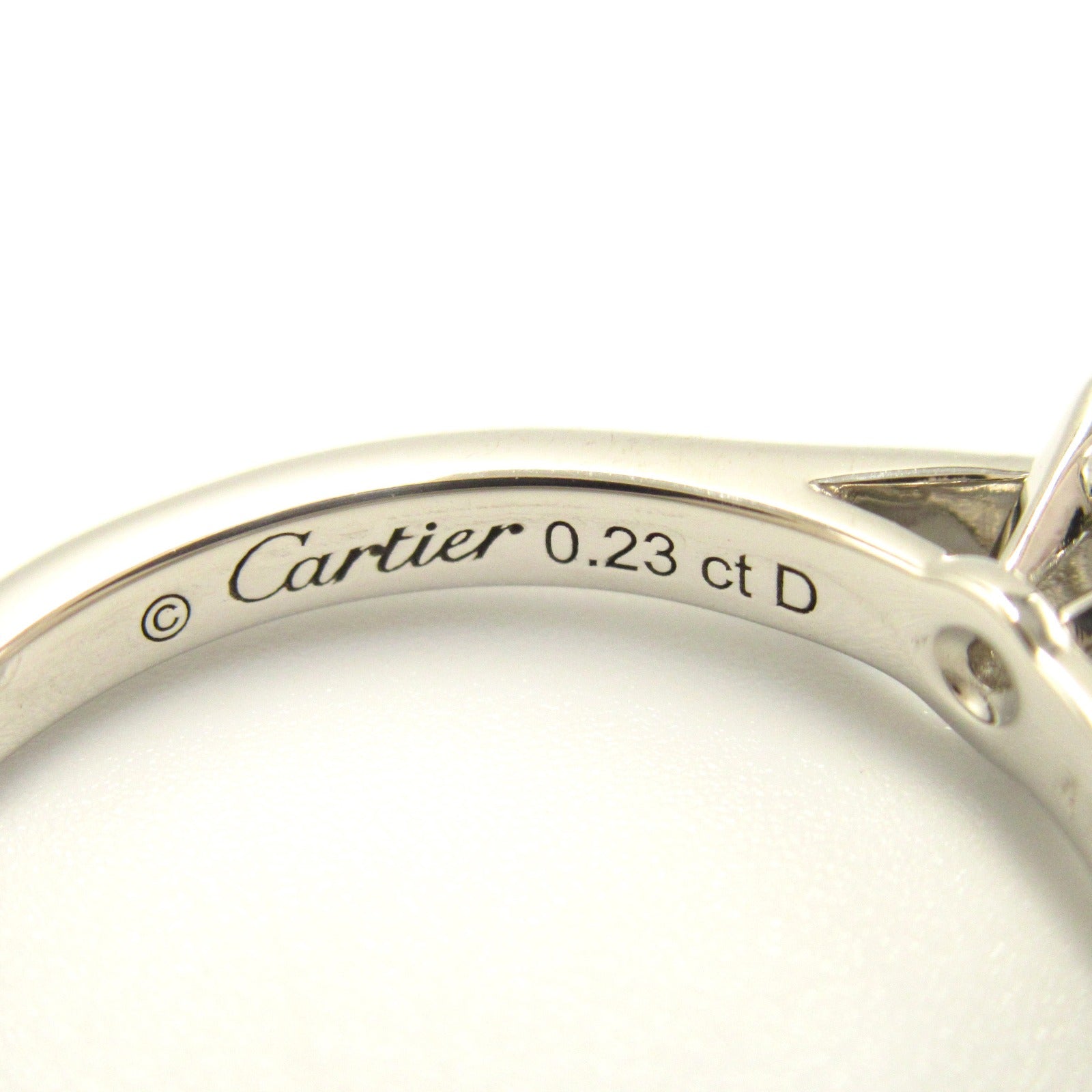 1895ソリテール ダイヤ リング リング 指輪 Pt950プラチナ ダイヤモンド クリア カルティエ アクセサリー Cartier