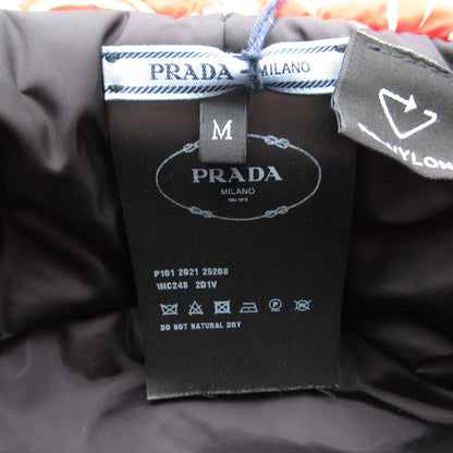 バケットハット ハット ナイロン レッド ROSSO/BIANCO プラダ 財布・小物 PRADA