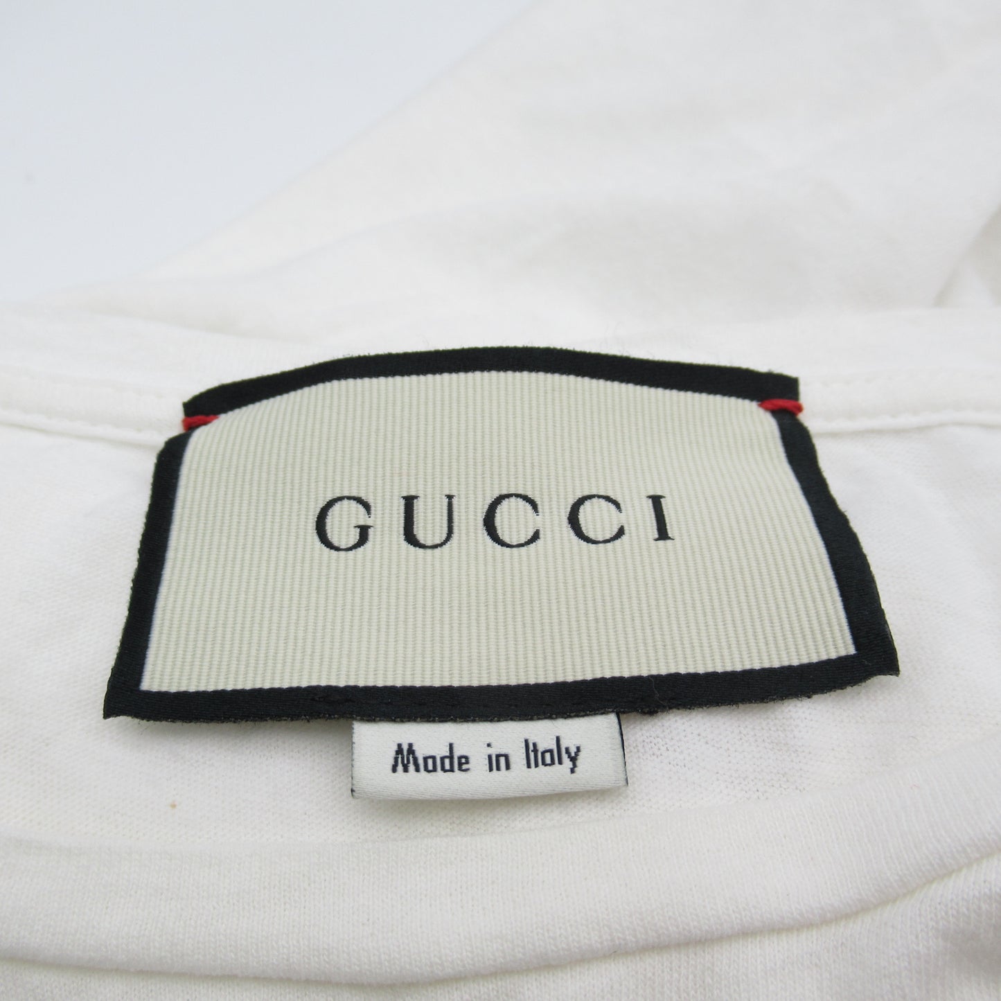 ロゴ Tシャツ Tシャツ コットン ホワイト グッチ トップス GUCCI