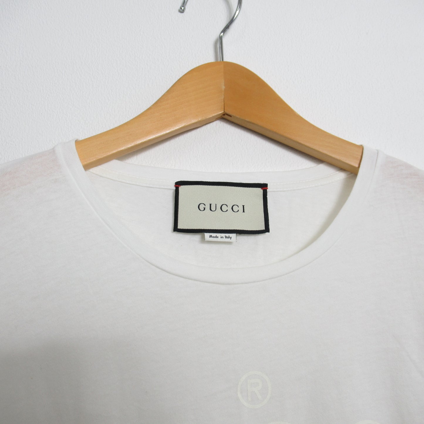 ロゴ Tシャツ Tシャツ コットン ホワイト グッチ トップス GUCCI