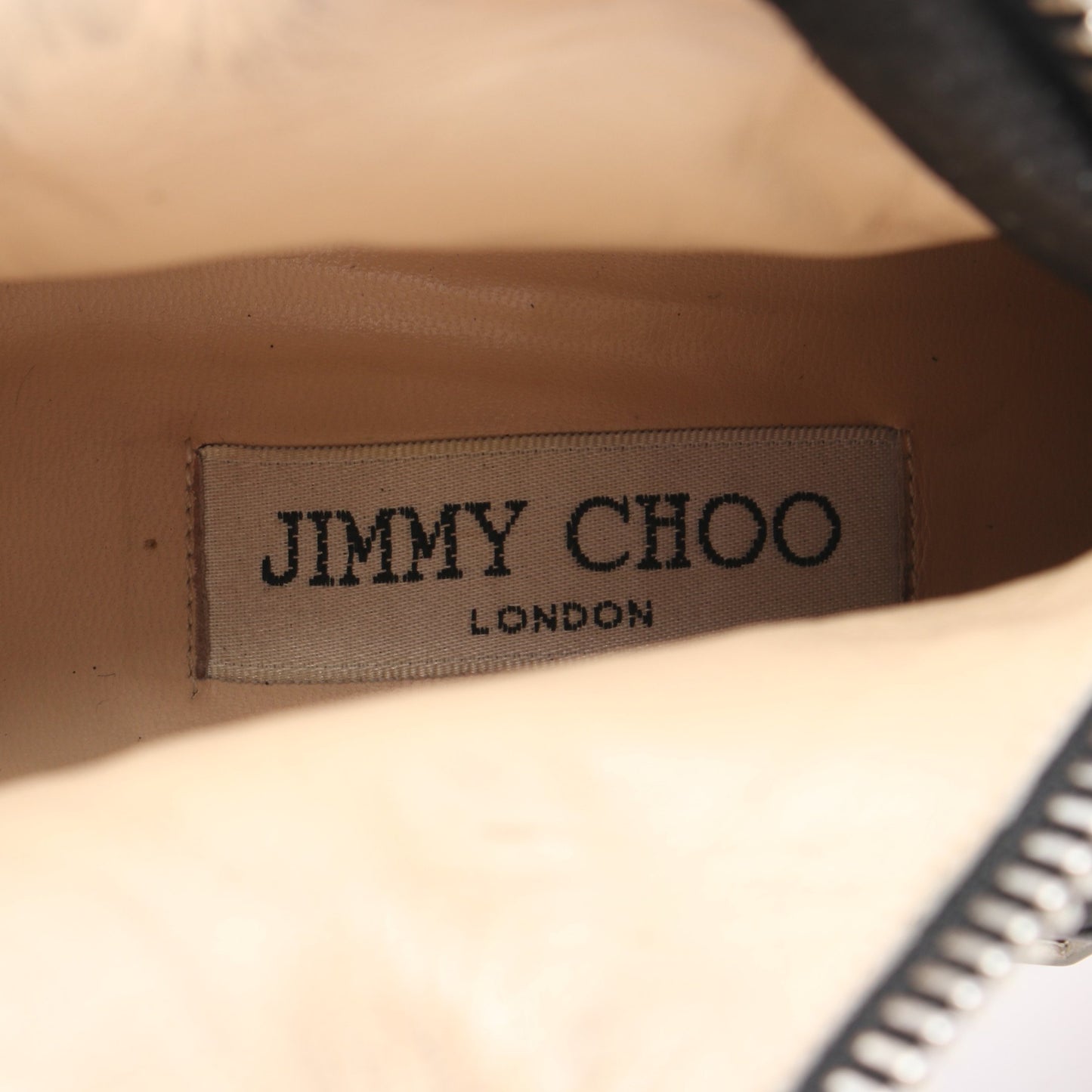 ショート ブーツ レザー ブラック コーティング加工 ジミーチュウ シューズ JIMMY CHOO