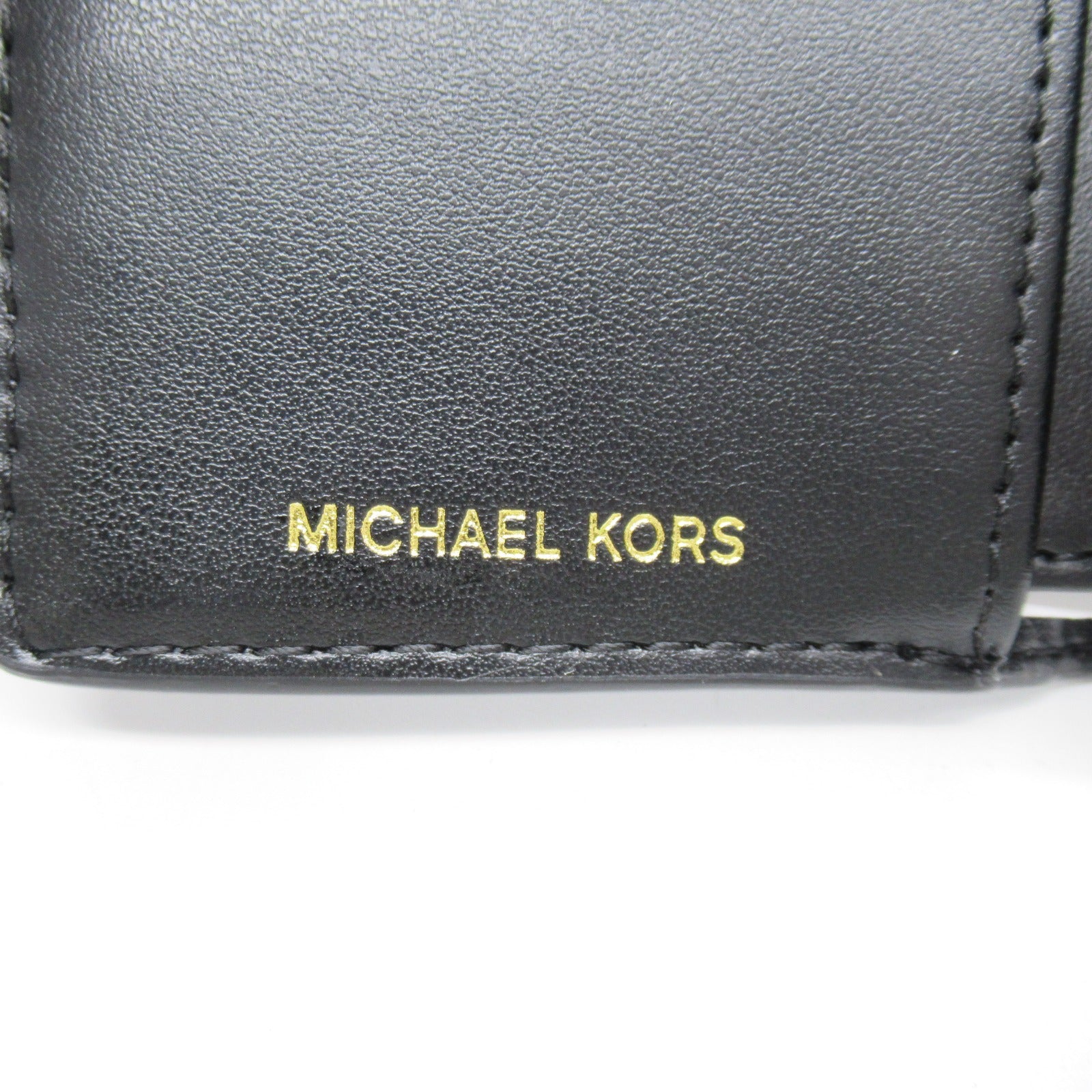 二つ折り財布 二つ折り財布 レザー ブラック マイケルコース 財布・小物 MICHAEL KORS