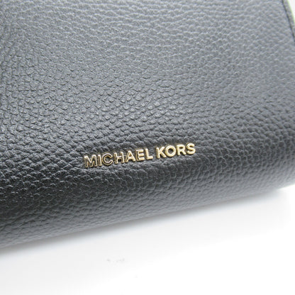 二つ折り財布 二つ折り財布 レザー ブラック マイケルコース 財布・小物 MICHAEL KORS