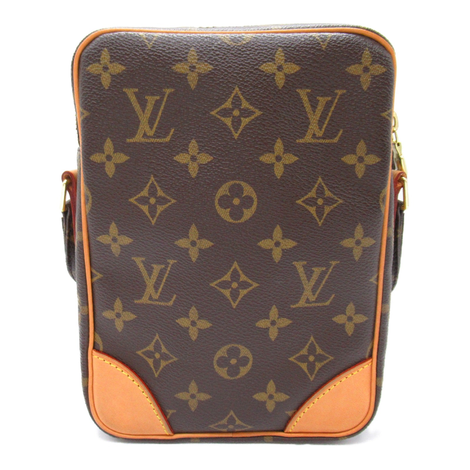 アマゾン ショルダーバッグ ショルダーバッグ PVCコーティングキャンバス モノグラム ブラウン ルイヴィトン バッグ LOUIS VUITTON