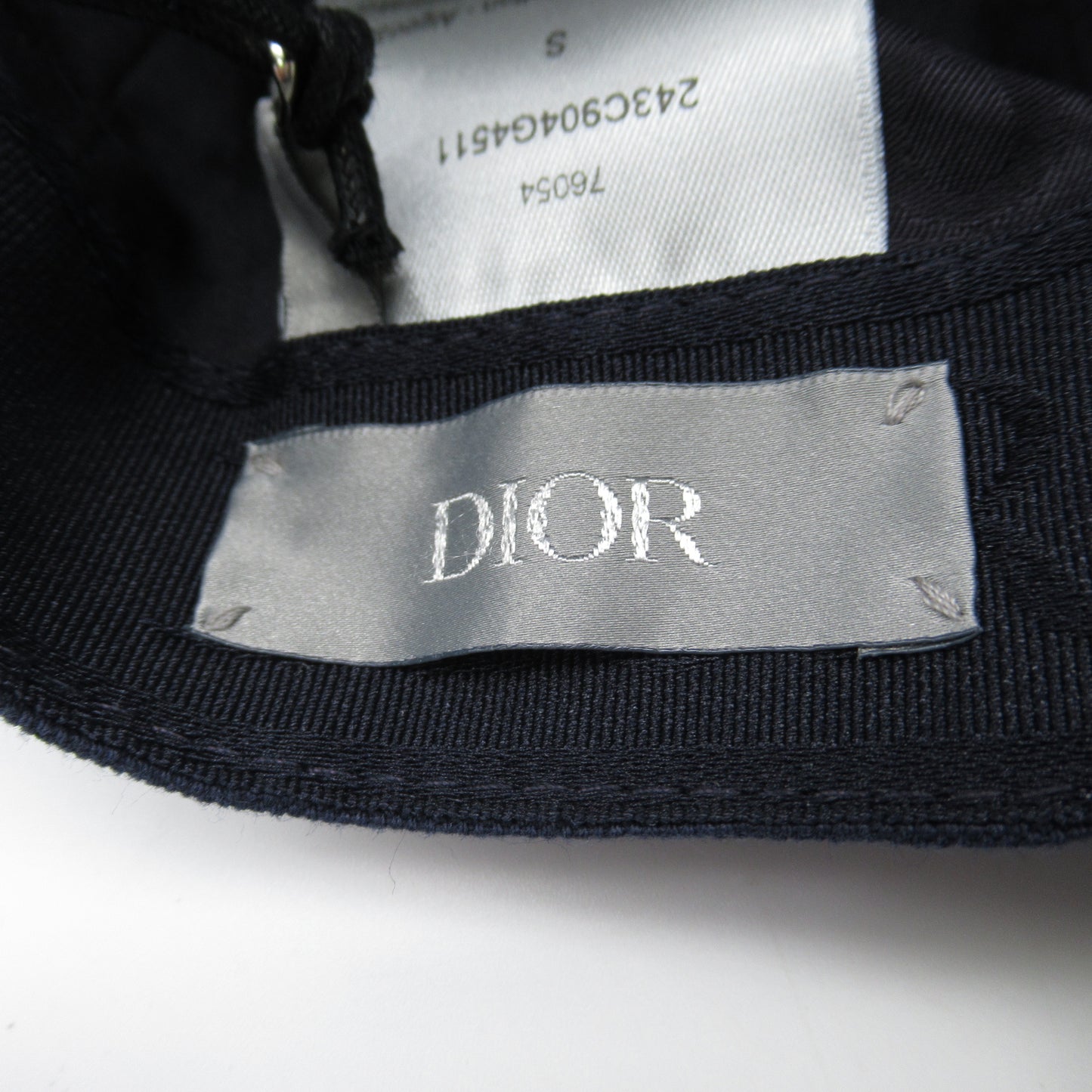 ベースボールキャップ キャップ コットン ネイビー ディオール 財布・小物 DIOR