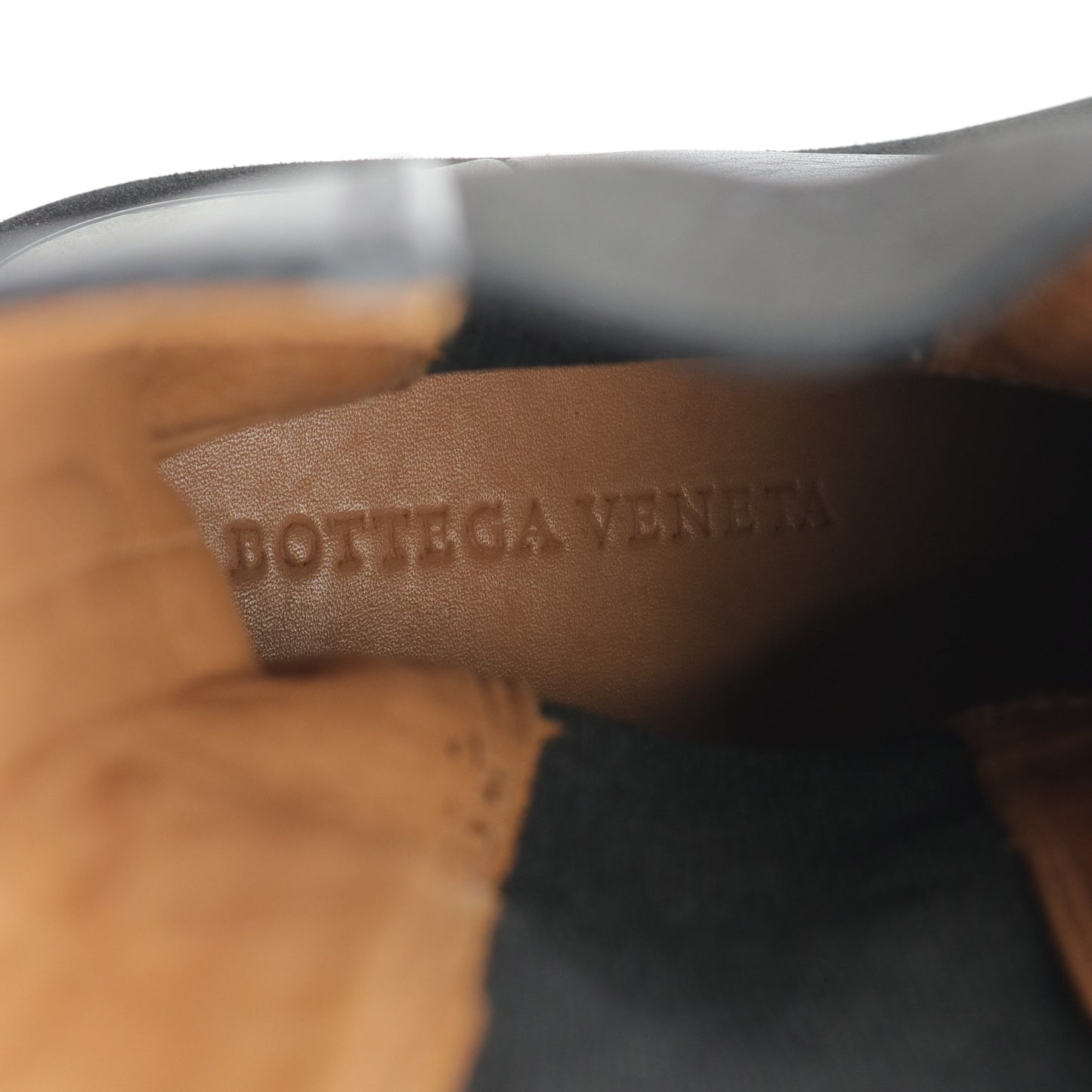 ラグ チェルシー サイドゴアブーツ レザー ブラック ボッテガヴェネタ シューズ BOTTEGA VENETA