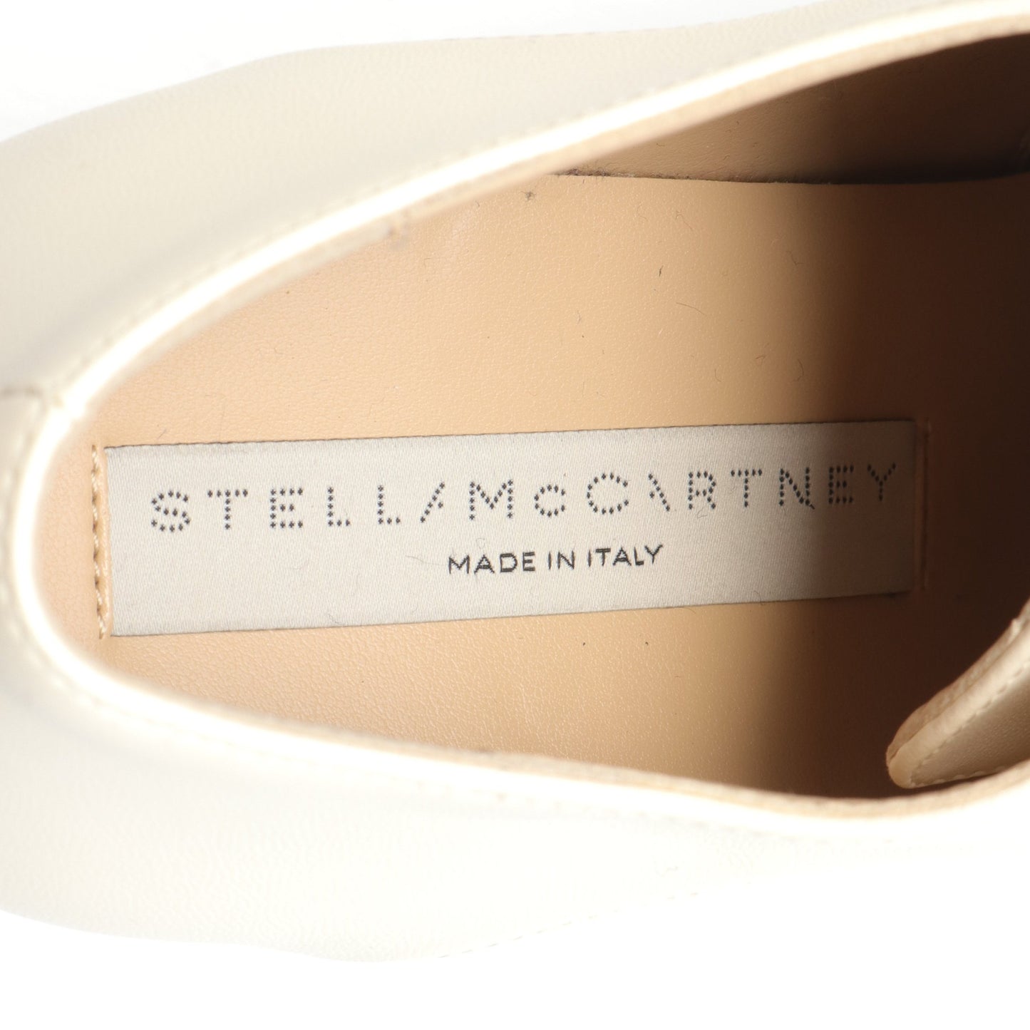 ELYSE エリス スニーカー フェイクレザー アイボリー プラットフォーム 厚底 ステラマッカートニー シューズ Stella McCartney