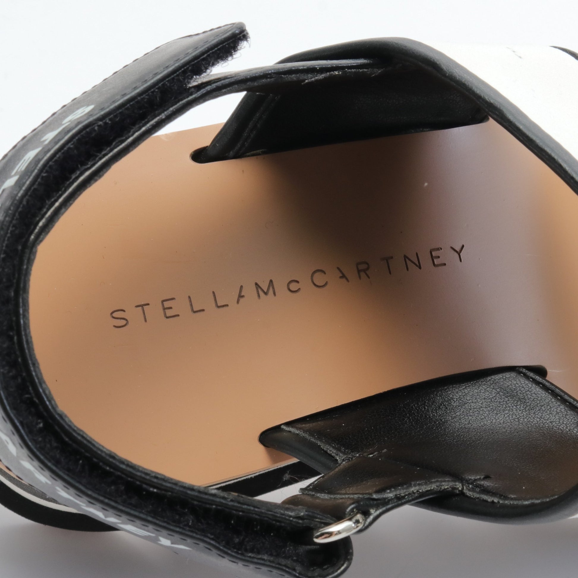 SNEAK ELYSE スニークエリス サンダル フェイクレザー ファブリック ブラック ホワイト 厚底 ステラマッカートニー シューズ Stella McCartney