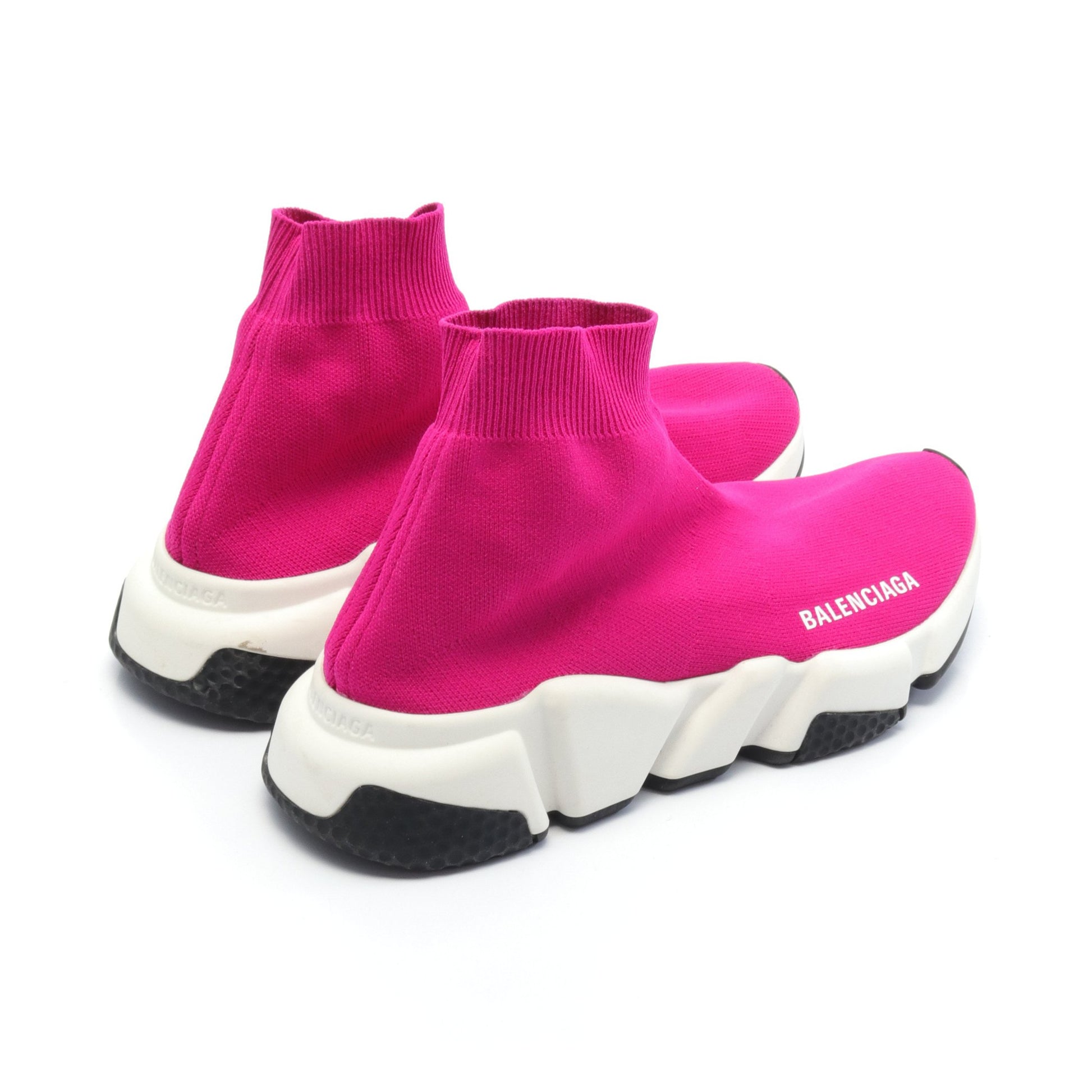 SPEED TRAINER スピードトレーナー スニーカー ニットファブリック ピンクパープル バレンシアガ シューズ BALENCIAGA