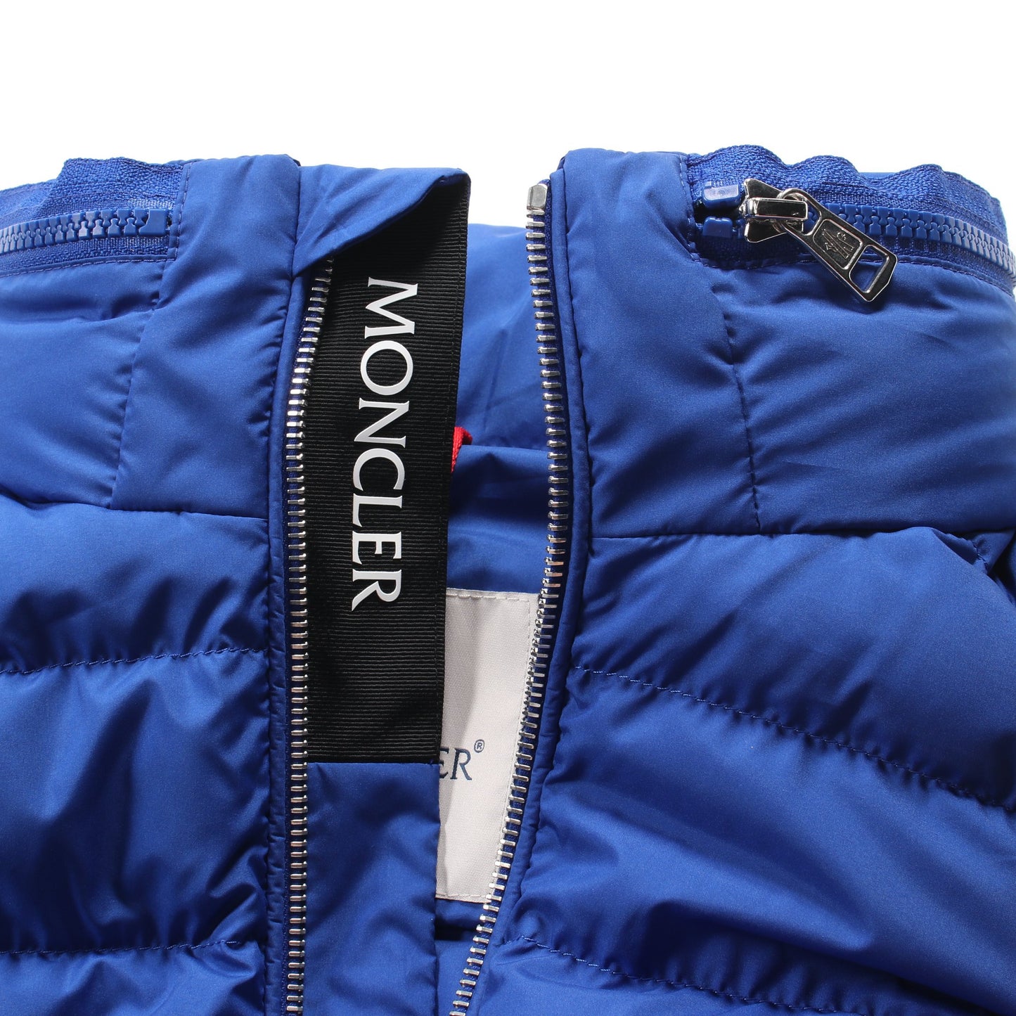 ALBYT ダウンベスト ブルー フード付き モンクレール アウター MONCLER