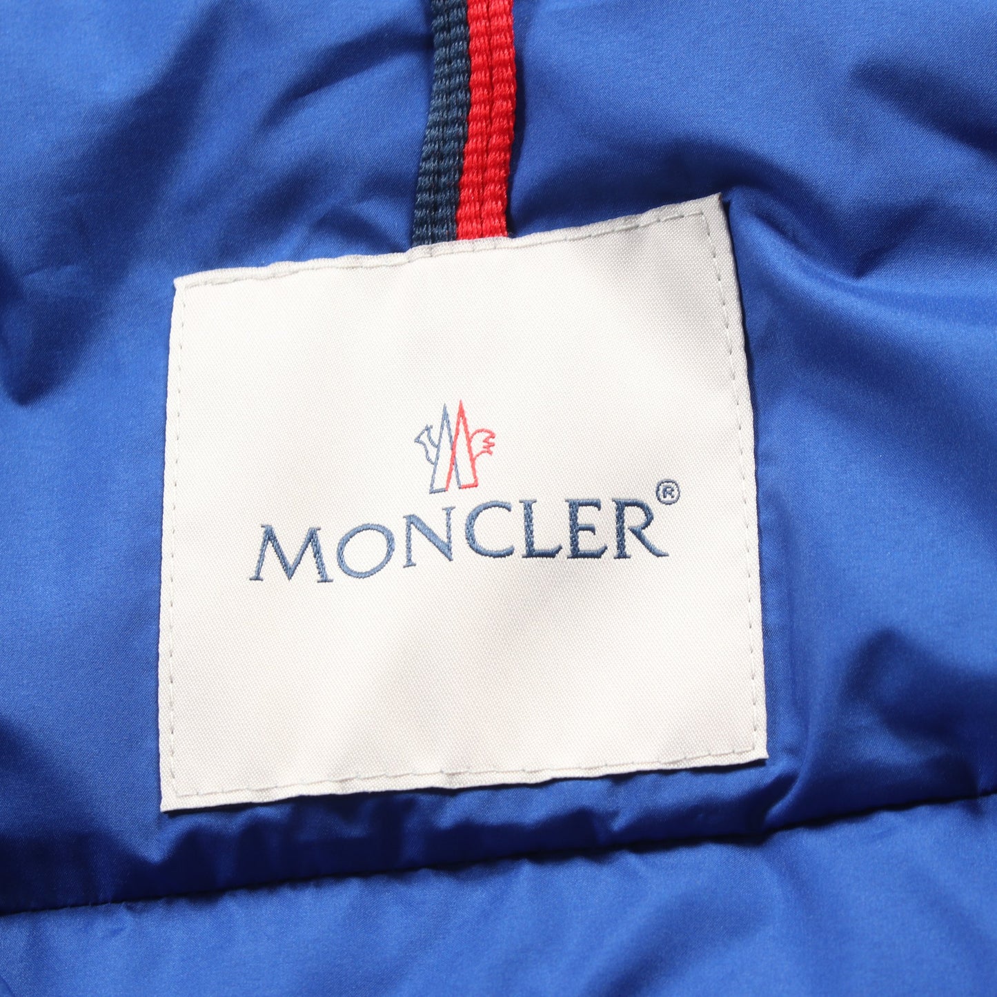 ALBYT ダウンベスト ブルー フード付き モンクレール アウター MONCLER